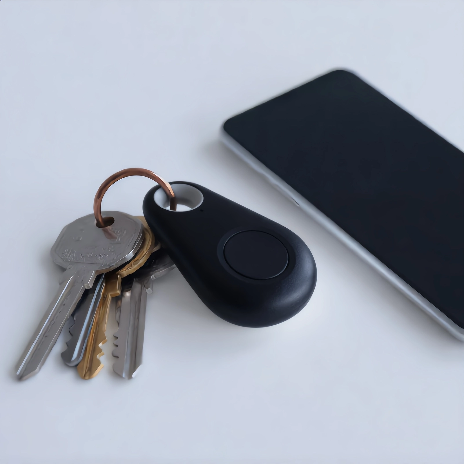 LOKALIZATOR KLUCZY BRELOK KEY FINDER APLIKACJA LOKALIZACJA BLUETOOTH NFC