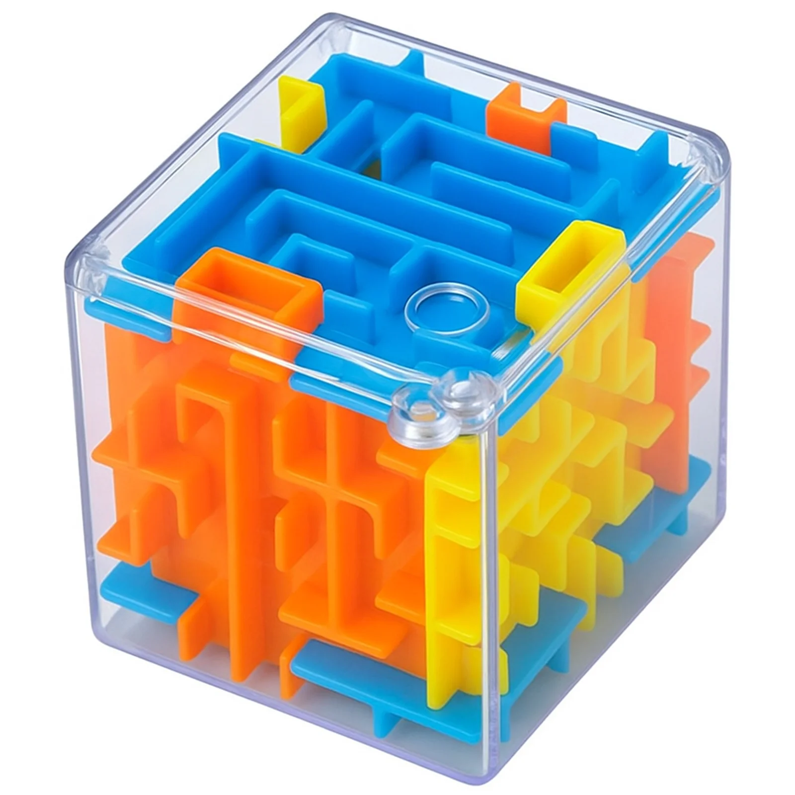 KOSTKA 3D CUBE LABIRYNT KULKOWY GRA LOGICZNA ZRĘCZNOŚCIOWA UPOMINEK ZABAWKA