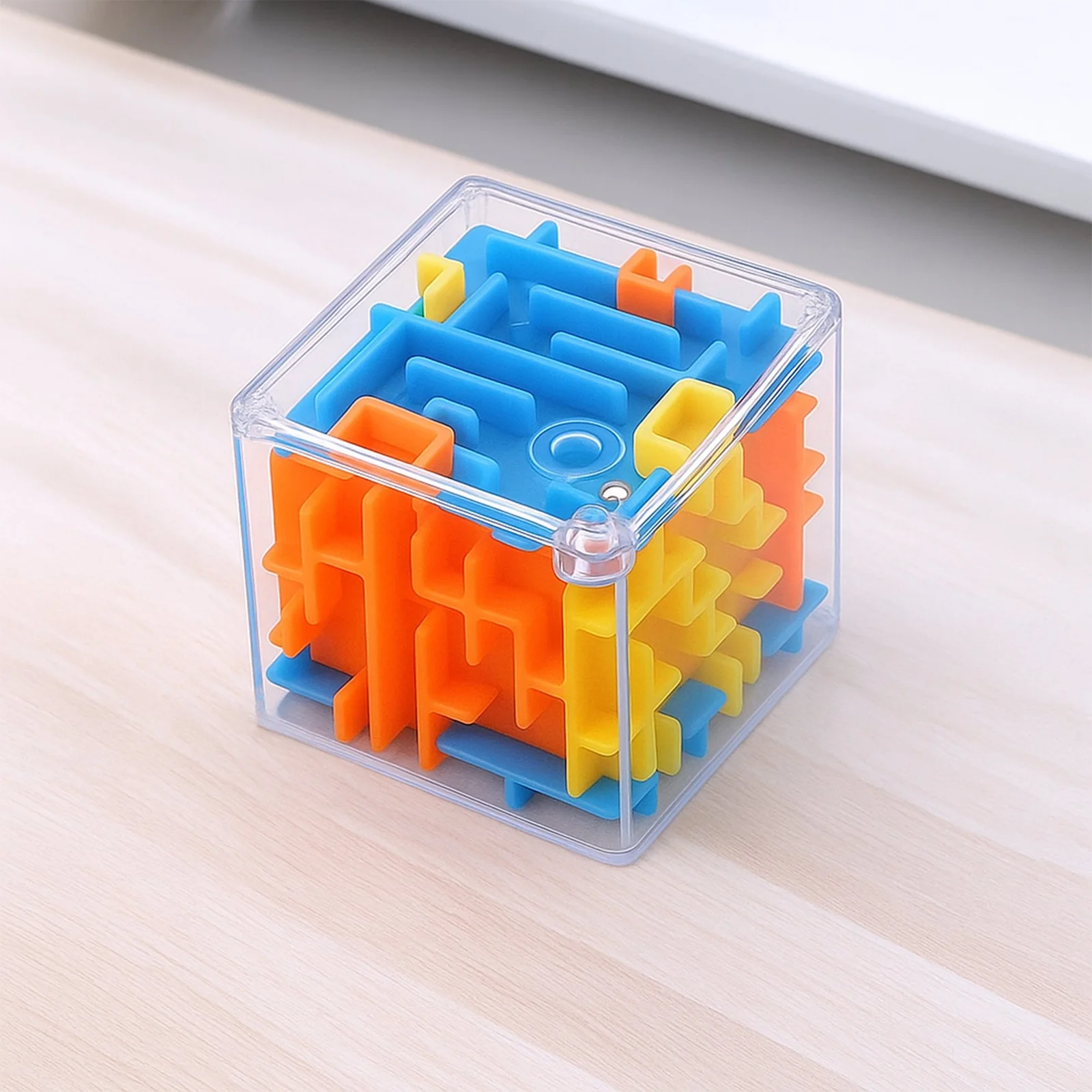 KOSTKA 3D CUBE LABIRYNT KULKOWY GRA LOGICZNA ZRĘCZNOŚCIOWA UPOMINEK ZABAWKA