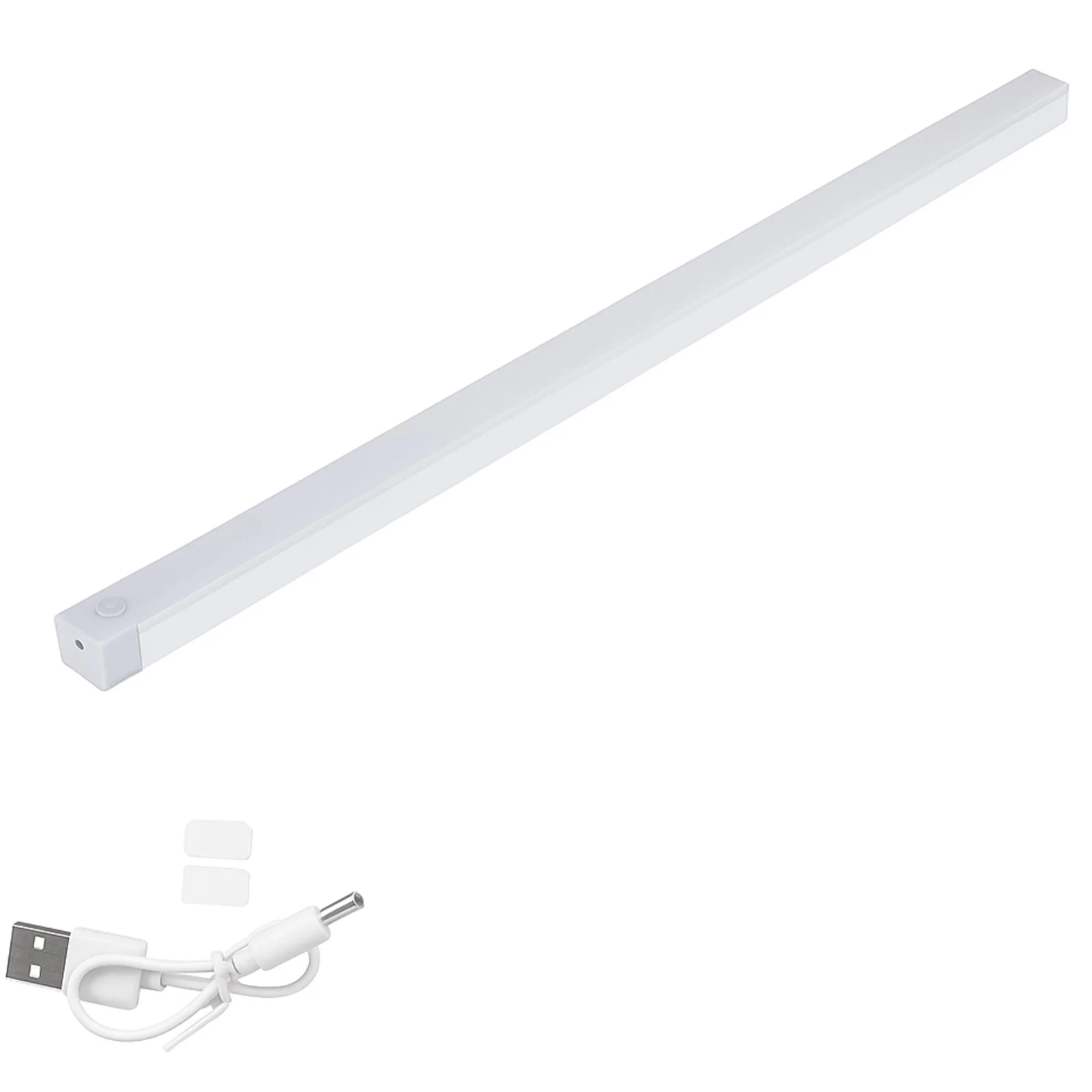 LAMPKA LISTWA LED PODSZAFKOWA DO SZAFY SZUFLADY CZUJNIK RUCHU MAGNES 50CM