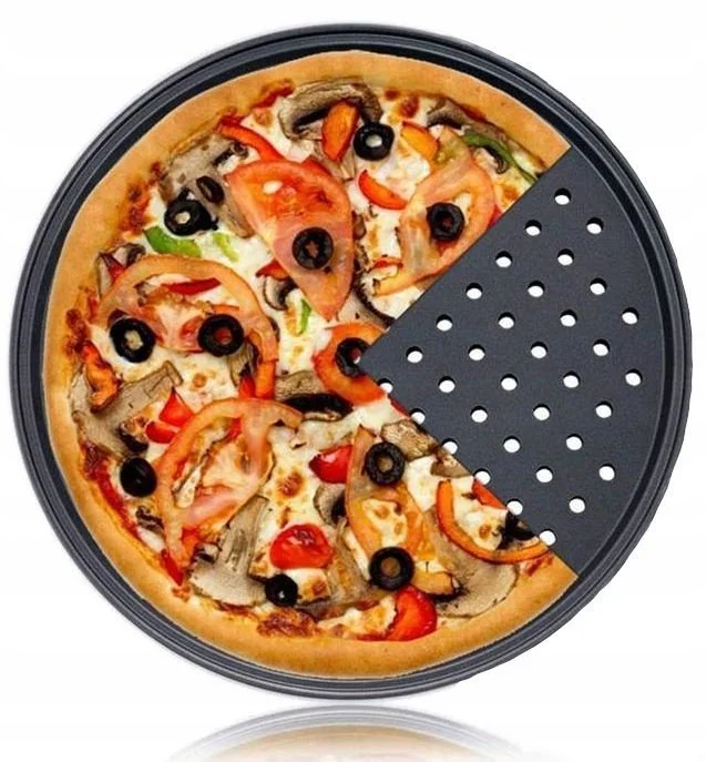 BLACHA DO PIECZENIA PIZZY 30cm (całość 33cm)