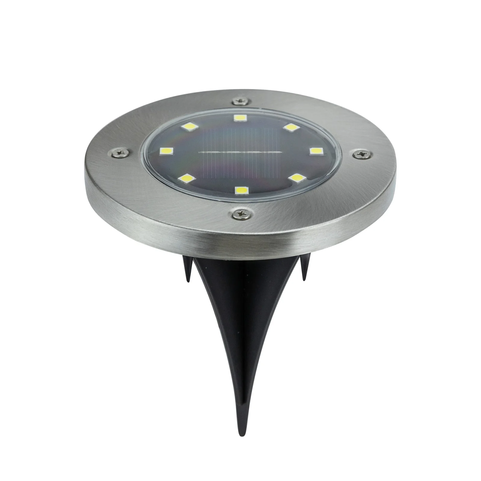 LAMPA OGRODOWA SOLARNA 8 LED NAJAZDOWA CZUJNIK LAMPKA GRUNTOWA DO OGRODU