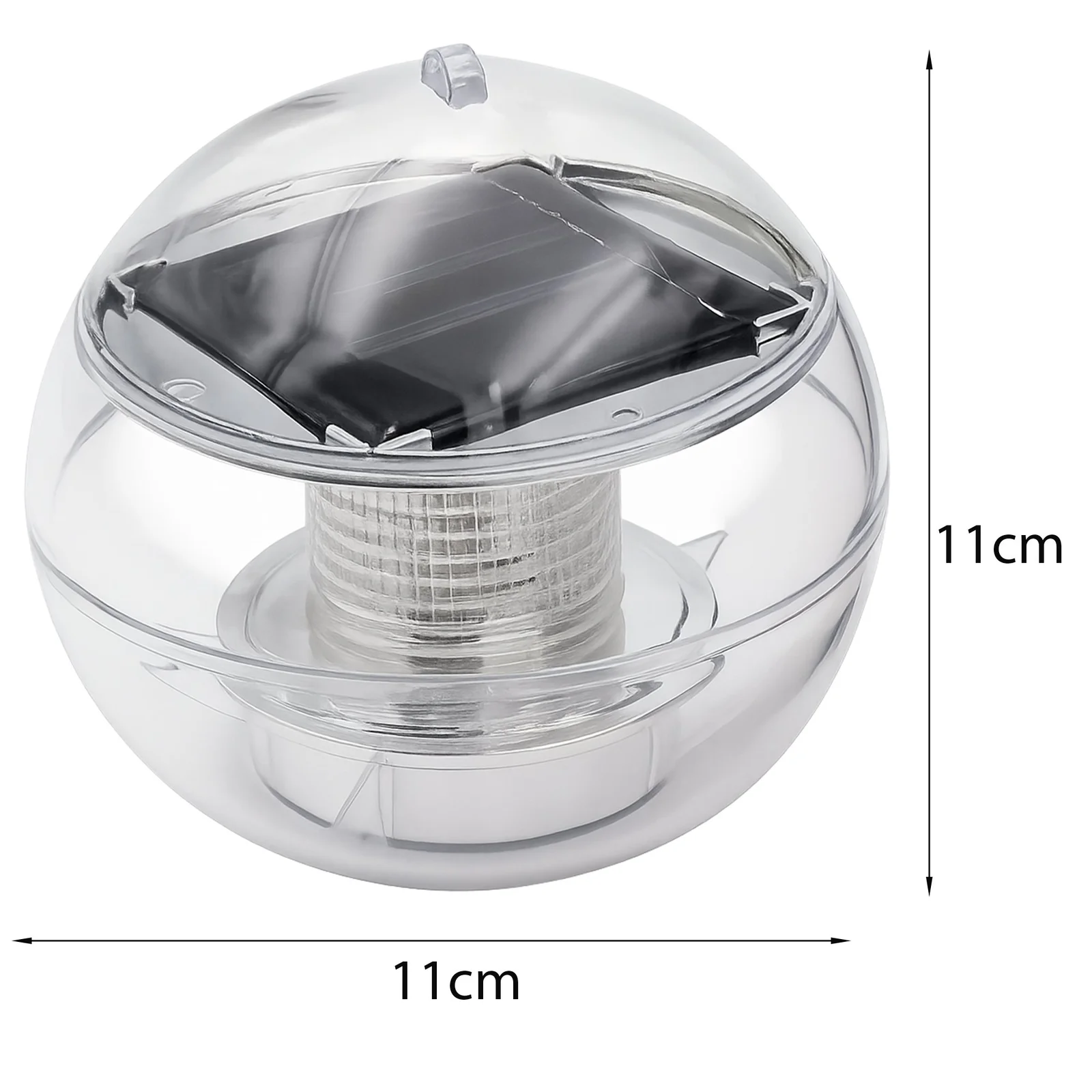 LAMPA LAMPKA SOLARNA LED PŁYWAJĄCA KULA DO BASENU SPA JACUZZI STAWU OCZKA