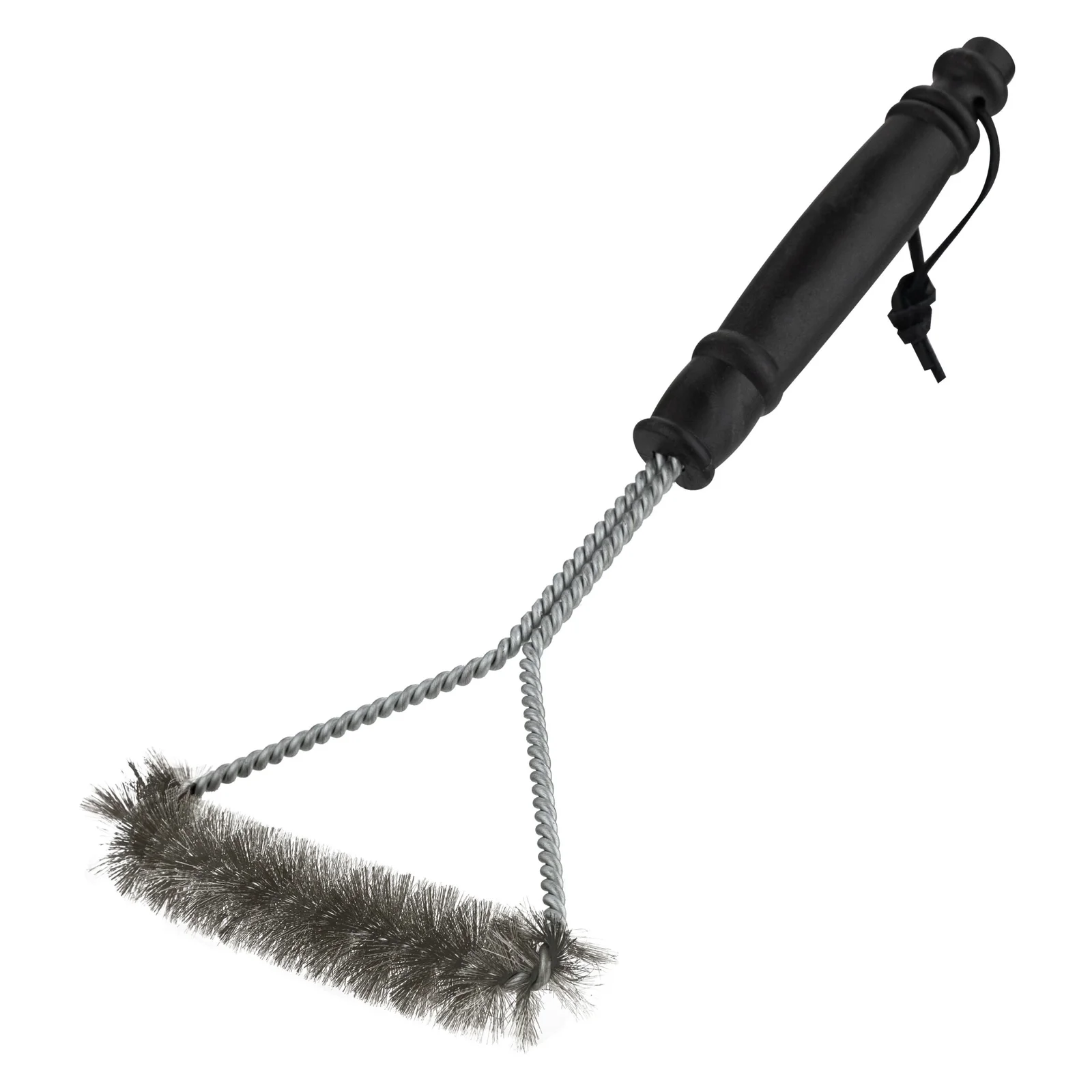 SZCZOTKA CZYŚCIK DO GRILLA CZYSZCZENIA RUSZTU BBQ DRUCIANY 30CM STALOWY