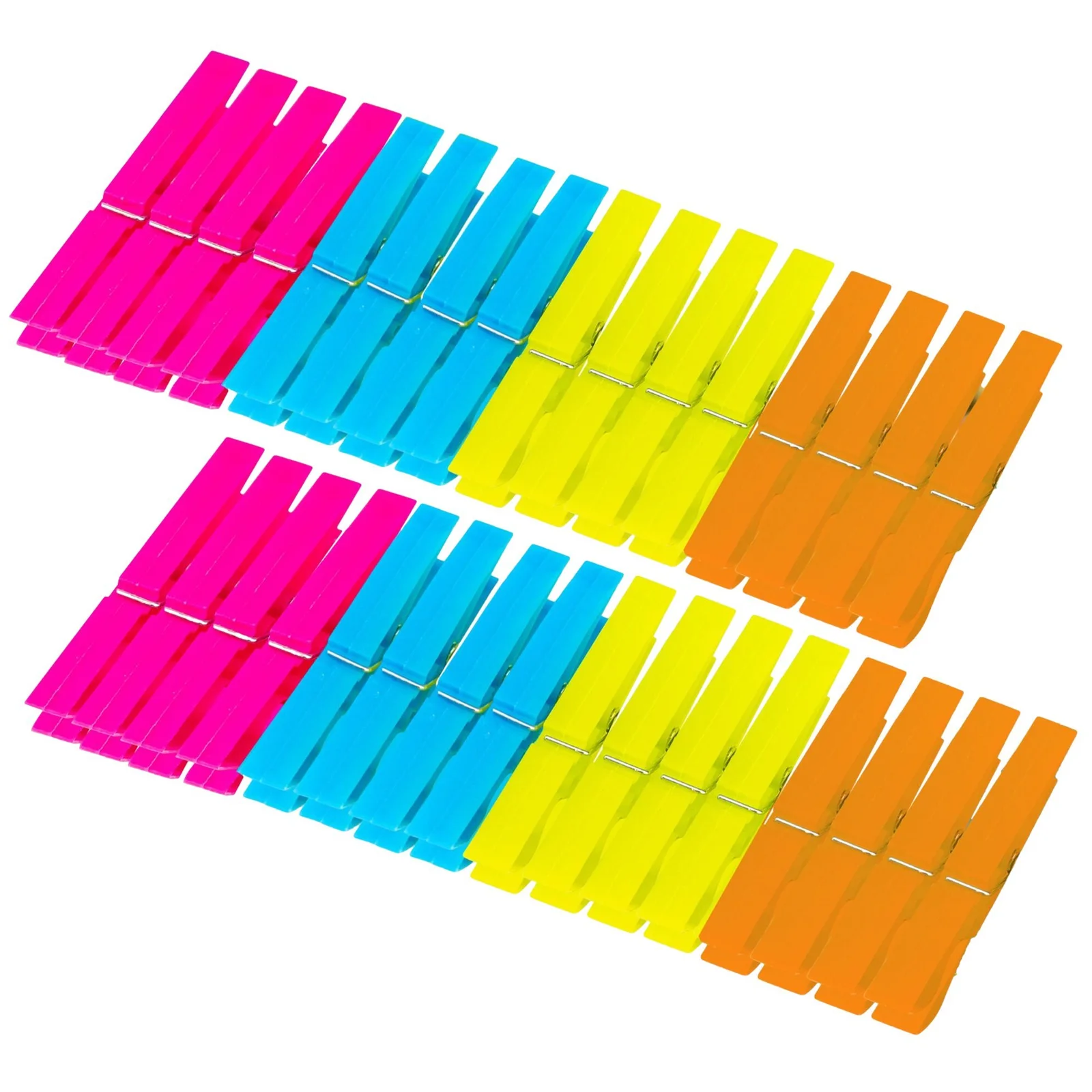 KLAMERKI PLASTIKOWE DO PRANIA SPINACZE 32SZT