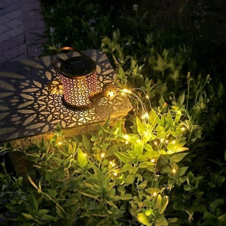 LAMPA SOLARNA OGRODOWA KONEWKA LED WBIJANA DEKORACYJNA GIRLANDA 100CM ECO