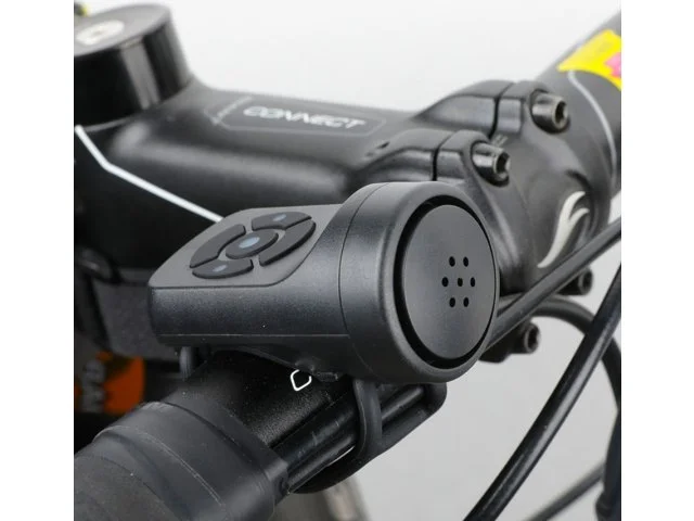 DZWONEK ROWEROWY ELEKTRONICZNY USB Z ALARMEM GŁOŚNY 120dB KLAKSON NA ROWER
