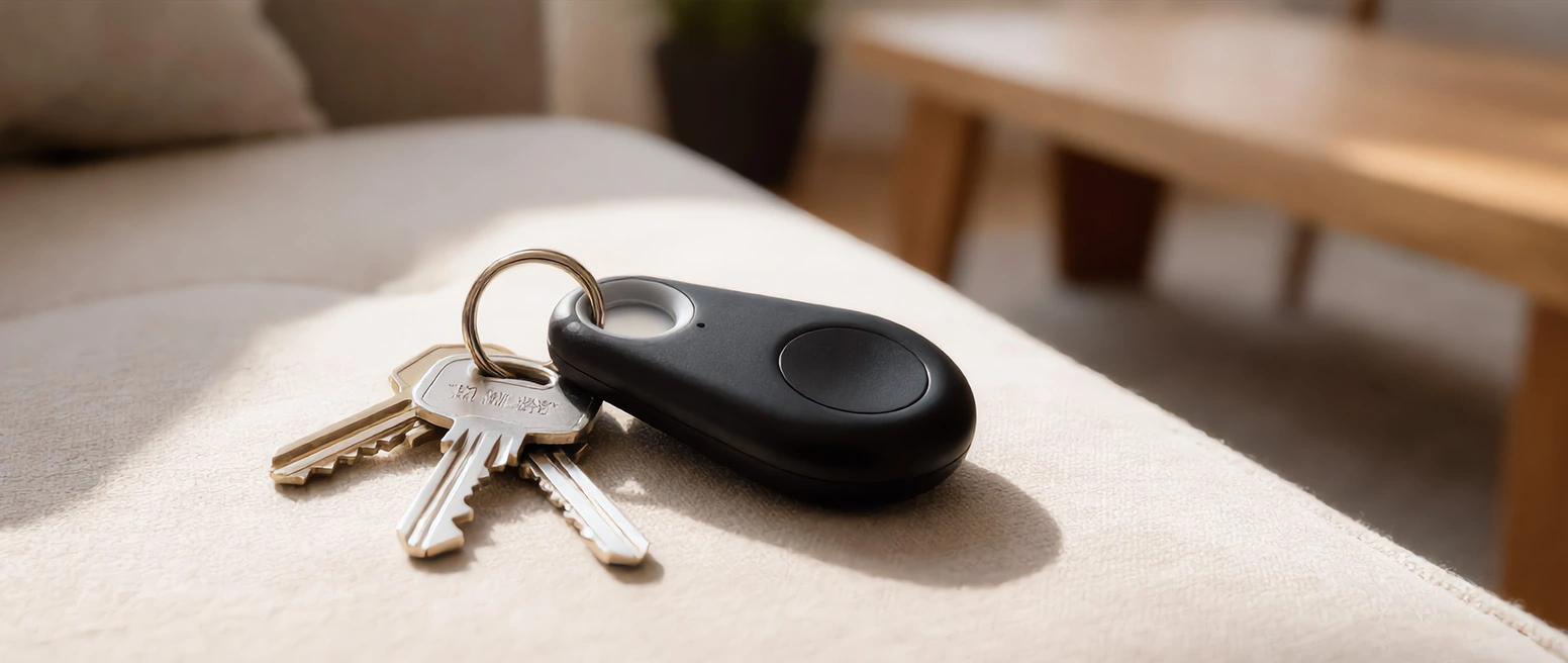 LOKALIZATOR KLUCZY BRELOK KEY FINDER APLIKACJA LOKALIZACJA BLUETOOTH NFC
