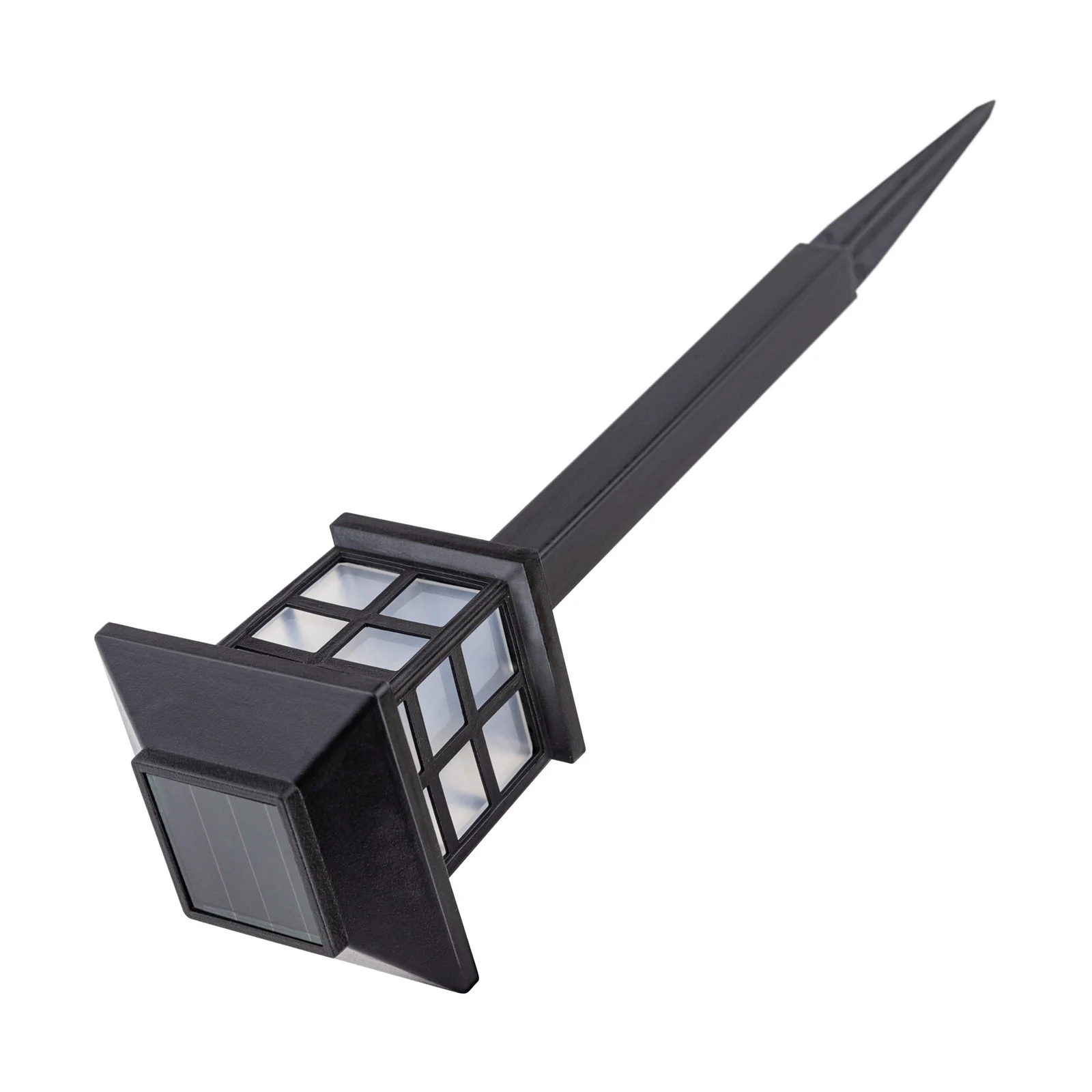 LAMPA LAMPKA SOLARNA LED LATARNIA OZDOBNA OGRODOWA WBIJANA LAMPION CZUJNIK