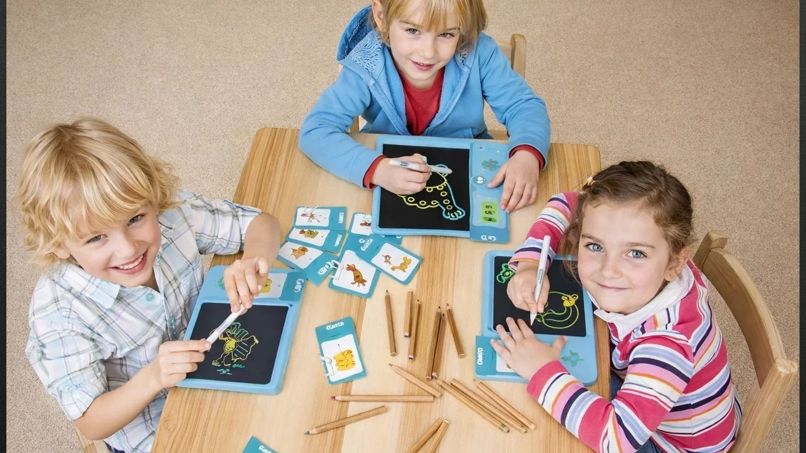 CZYTNIK KART DO NAUKI SŁÓWEK JĘZYKA ANGIELSKIEGO EDUKACYJNY ZNIKOPIS TABLET