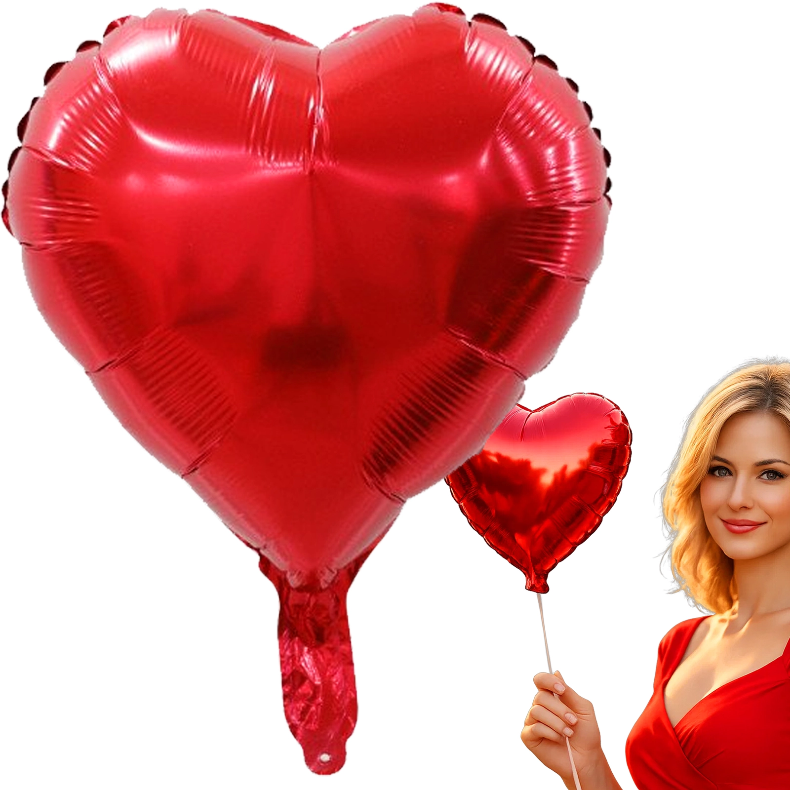 BALON FOLIOWY SERCE 25CM