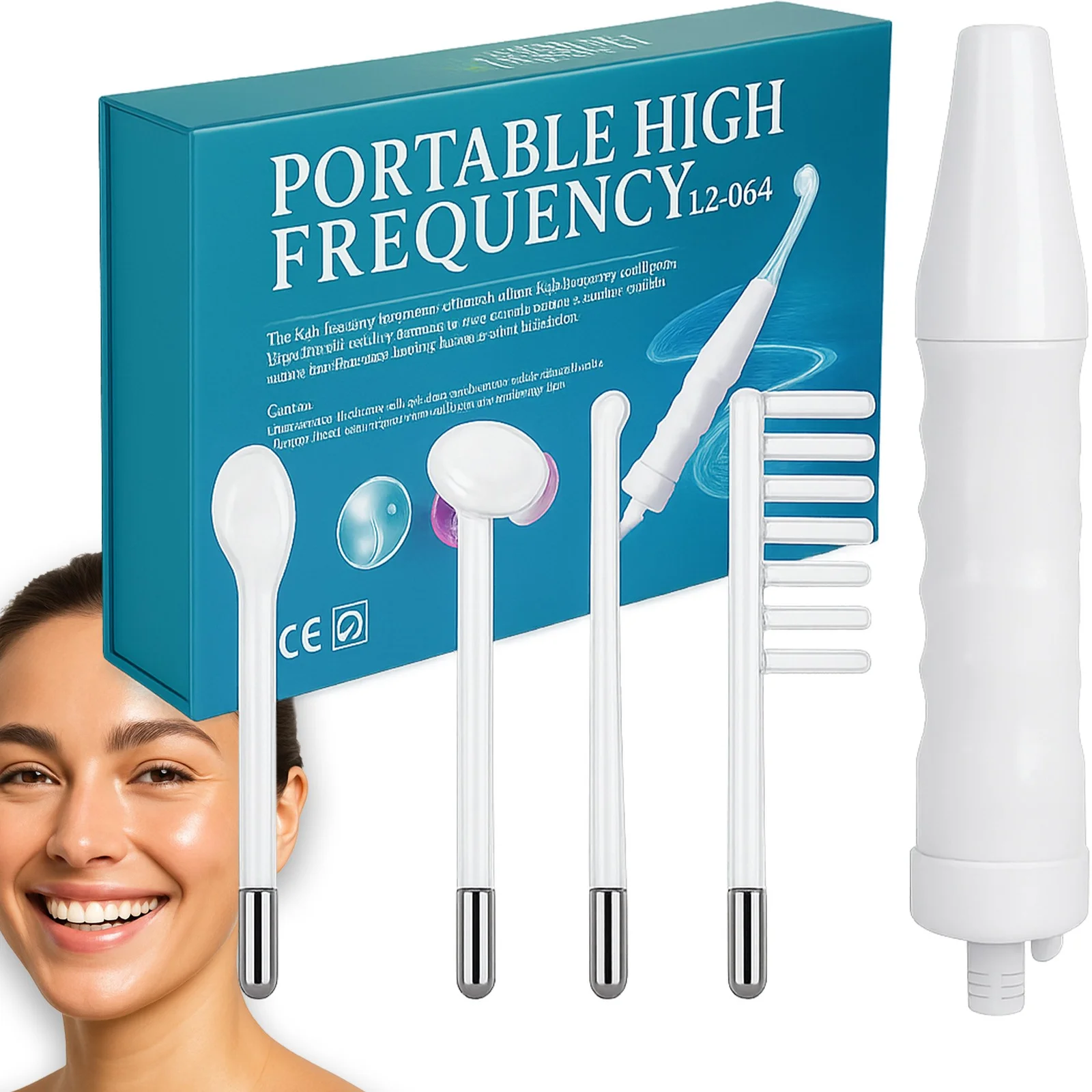 DARSONVAL 4 ELEKTRODY DERMA