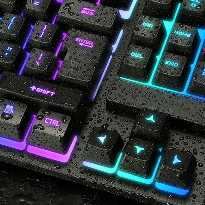 KLAWIATURA + MYSZ GAMINGOWA TF200
