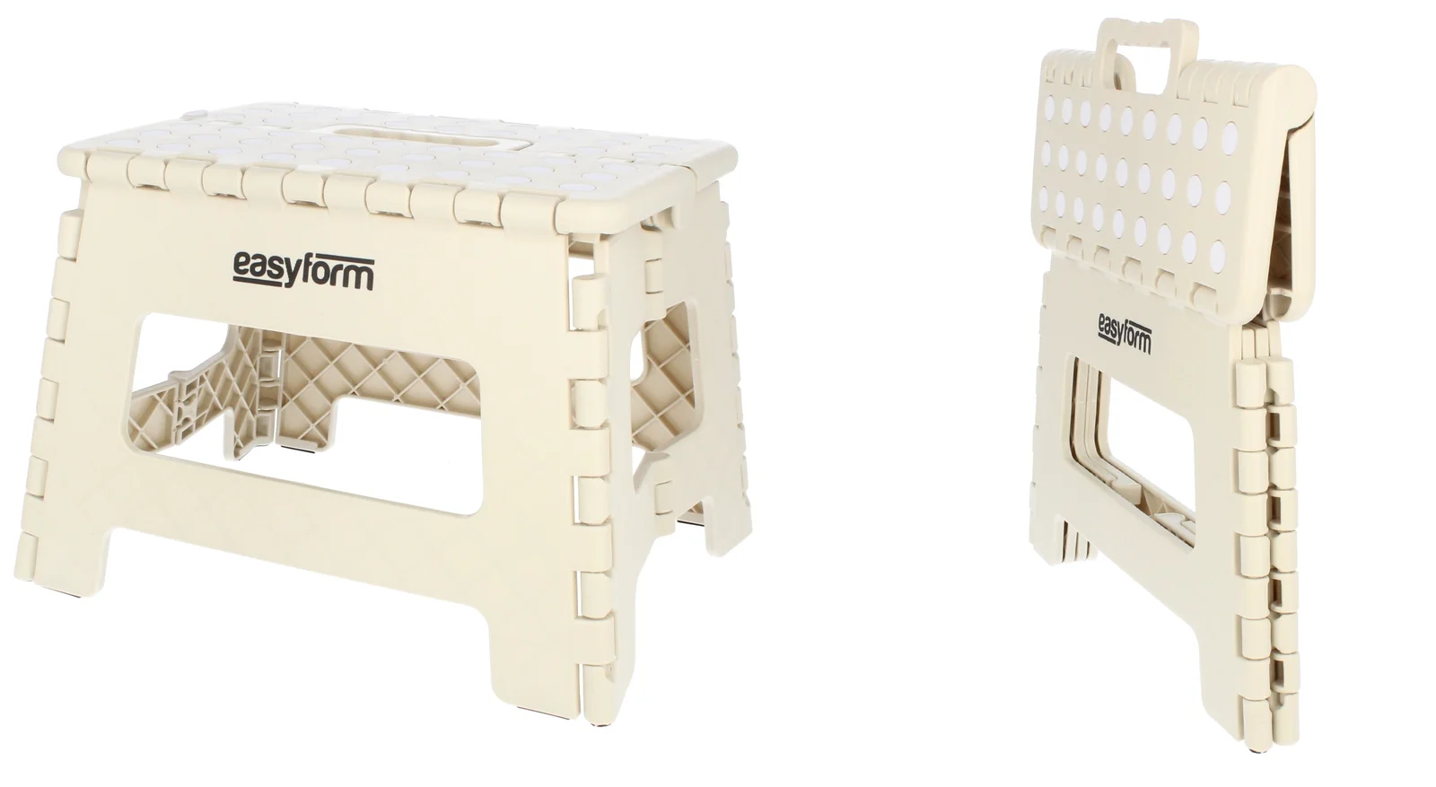 EASYFORM TABORET STOŁEK SKŁADANY 22CM - beżowy