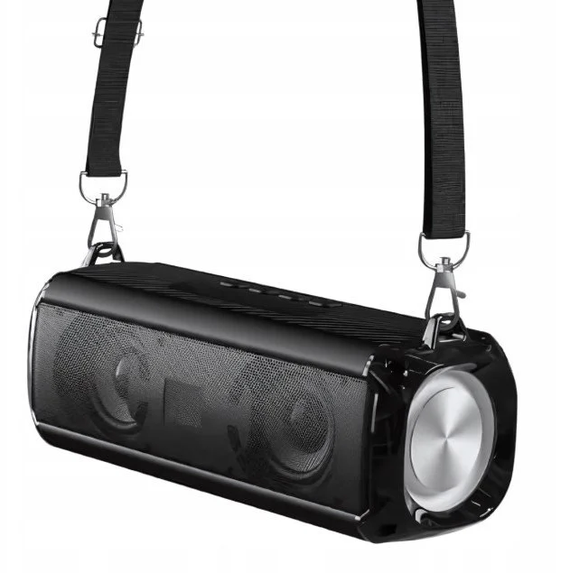 GŁOŚNIK BLUETOOTH LED PRZENOŚNY BS-33D