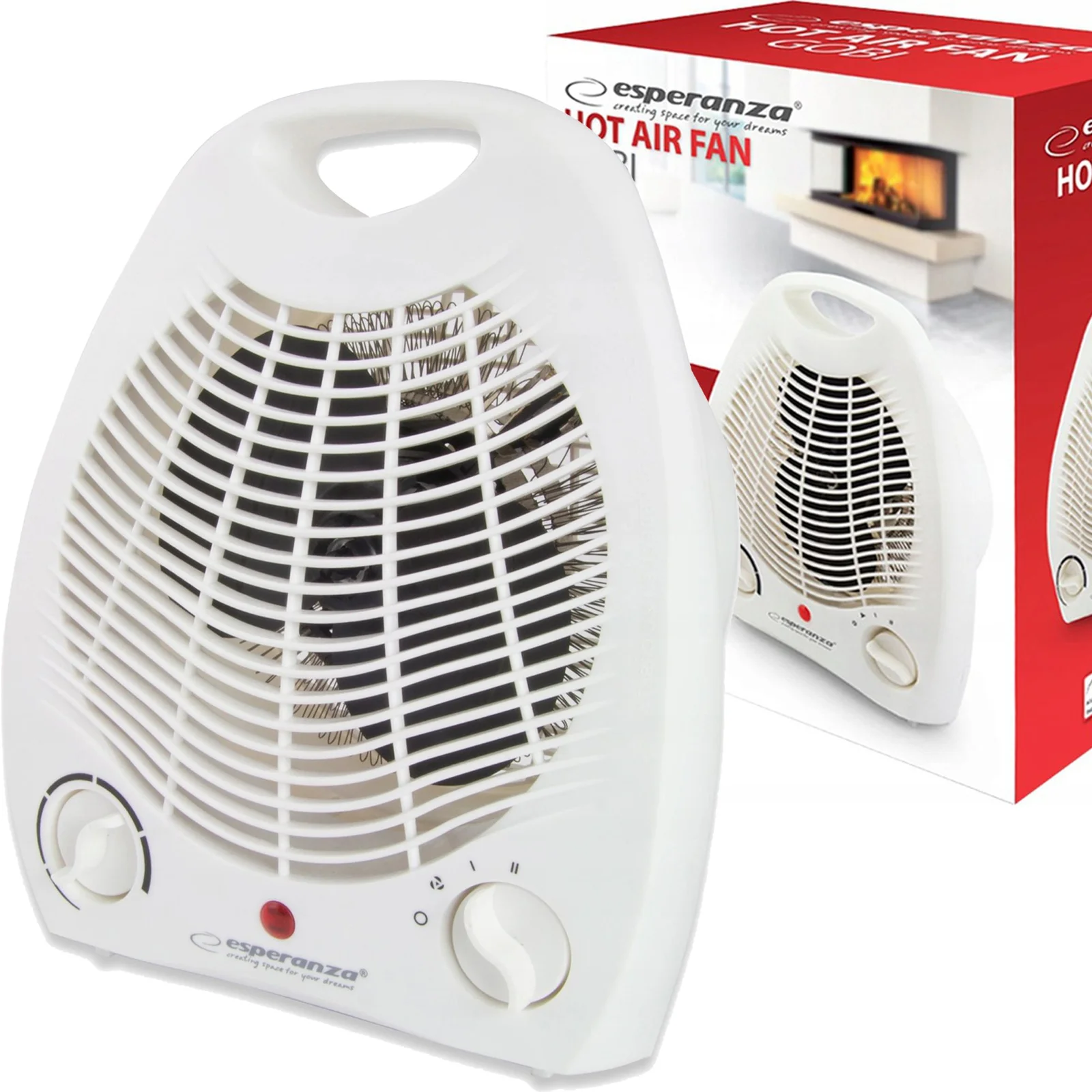 ESPERANZA TERMOWENTYLATOR 1000W/2000W GOBI