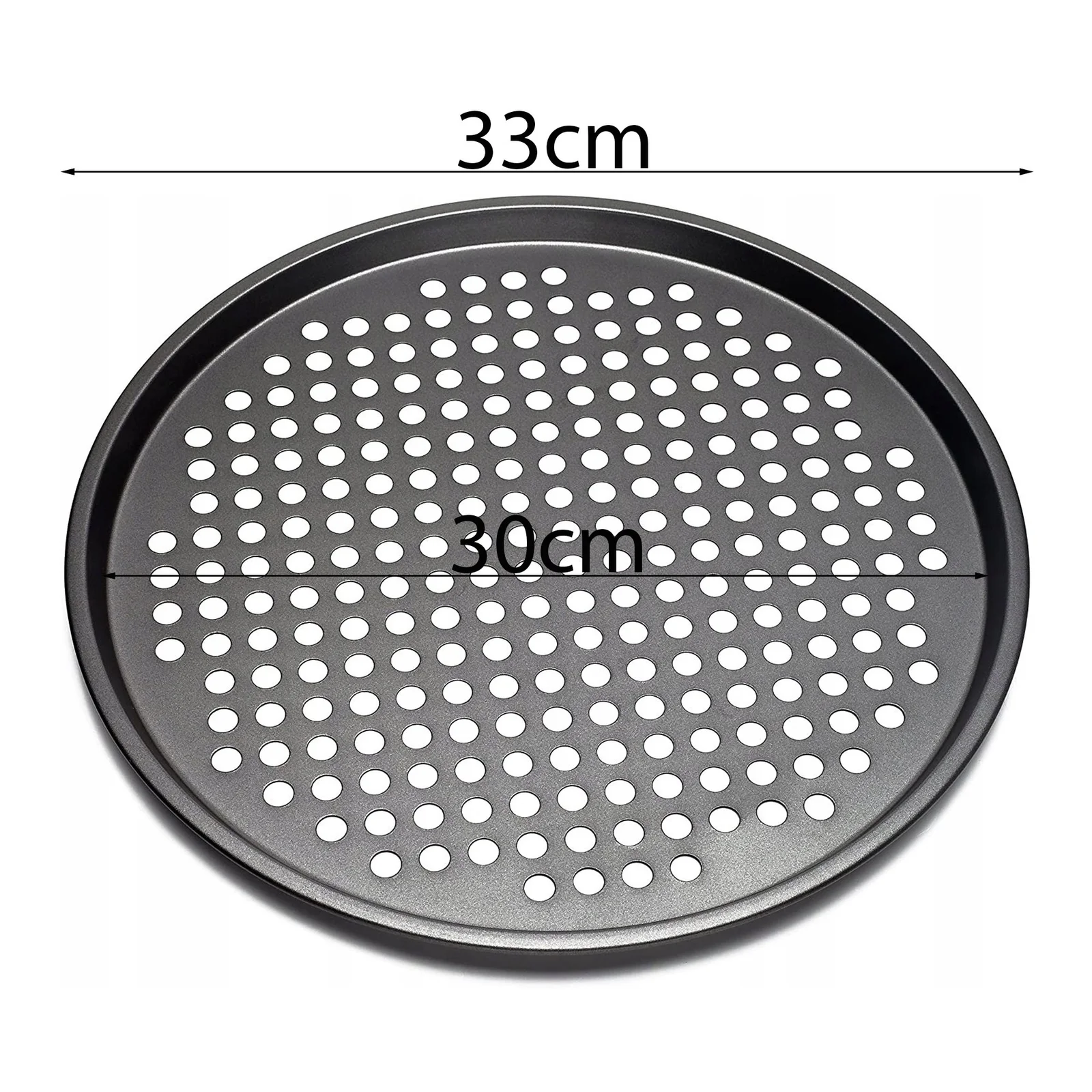 BLACHA DO PIECZENIA PIZZY 30cm (całość 33cm)