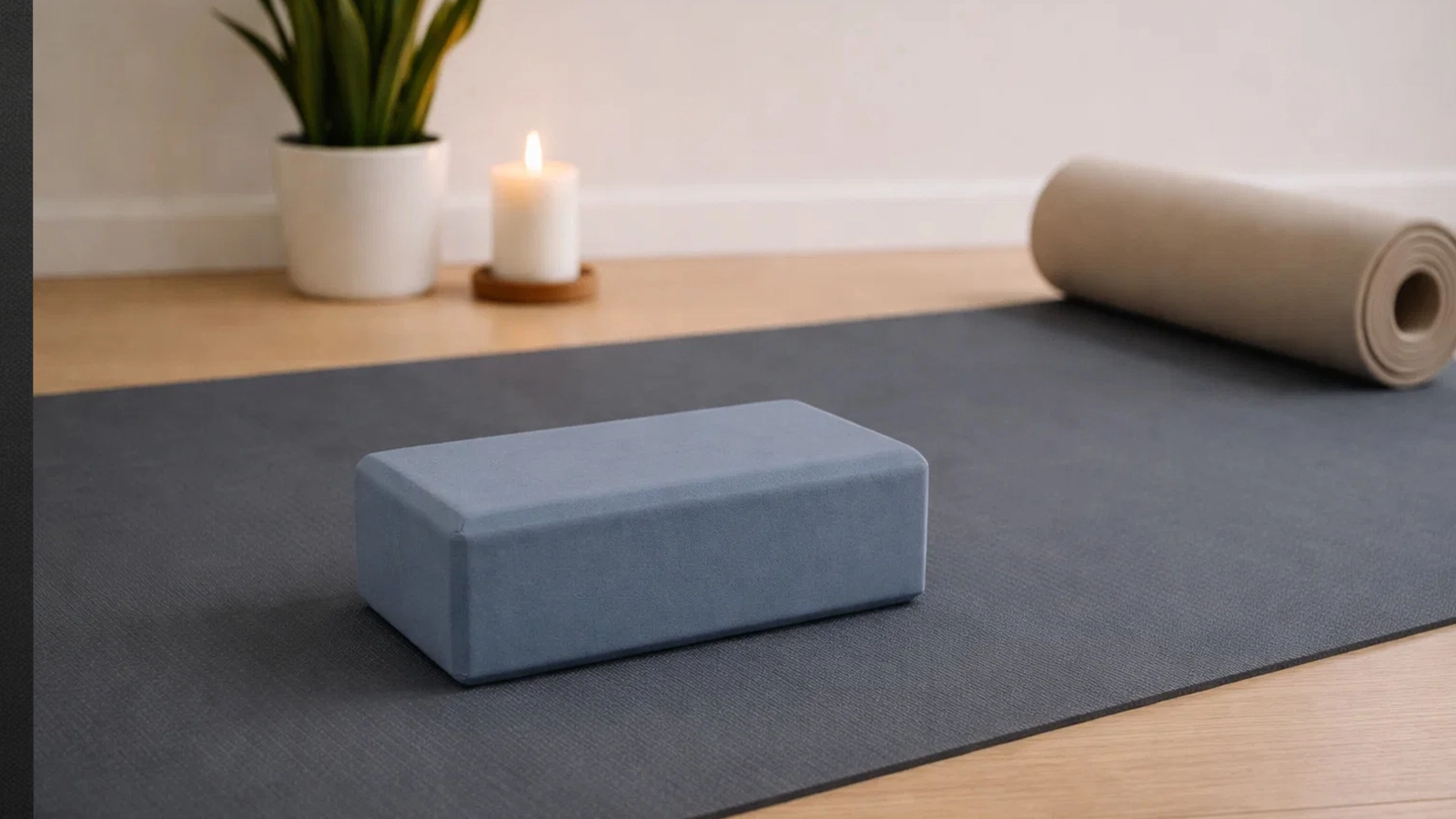 BLOK DO JOGI ĆWICZEŃ KOSTKA PIANKOWA KLOCEK YOGA PROFESJONALNY LEKKI KLOCEK