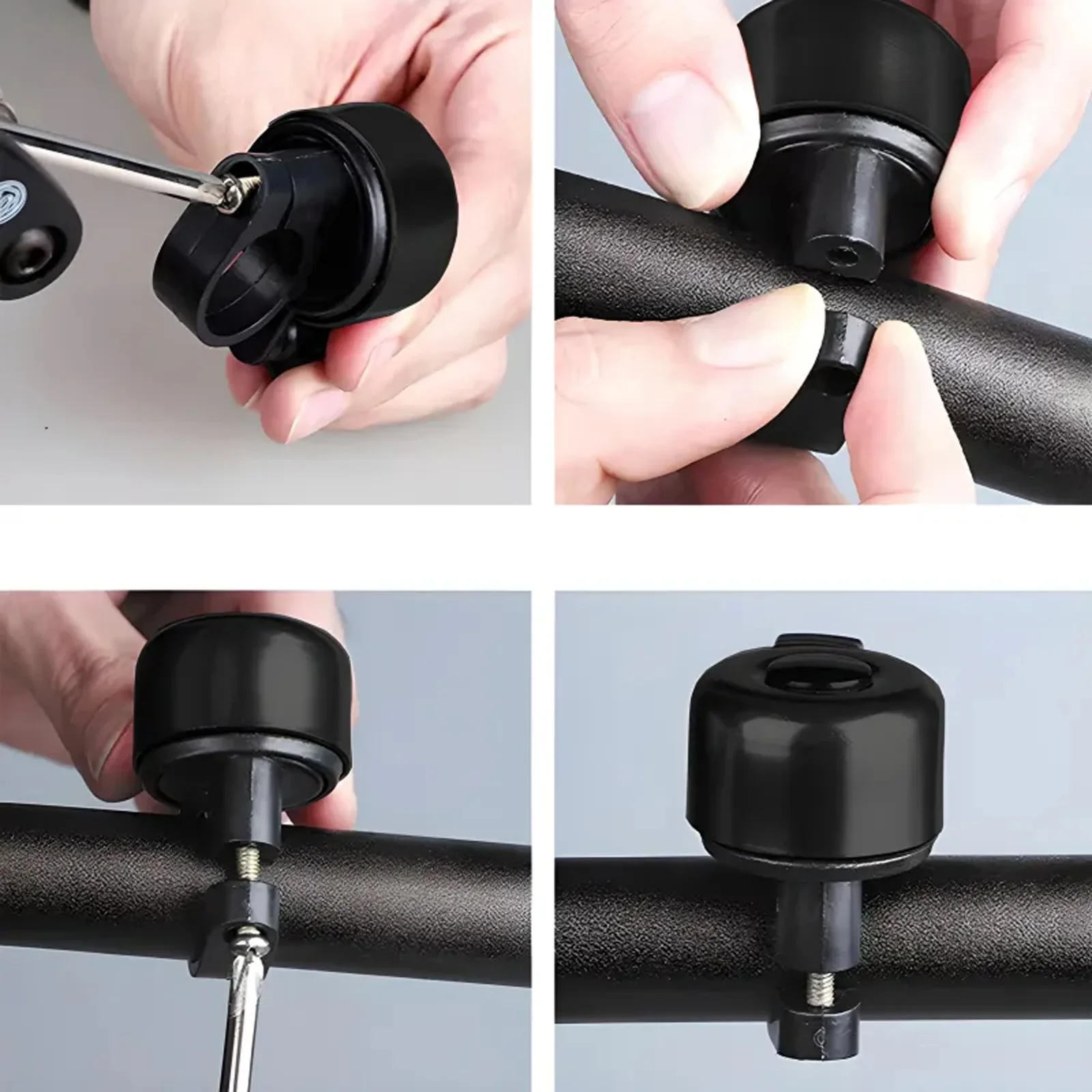 DZWONEK ROWEROWY METALOWY NA ROWER HULAJNOGĘ GŁOŚNY MANUALNY BRZĘCZYK