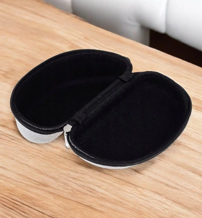 ETUI NA OKULARY TWARDE 17x8,5cm - szary