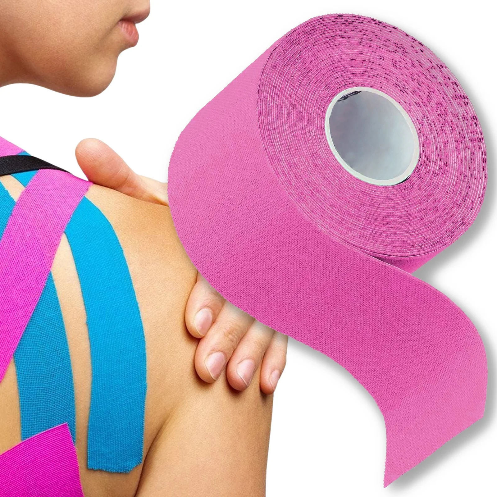 TAŚMA KINEZJOLOGICZNA TEJPY PLASTRY TAPE KINESIOTAPING 5M TEJP TAPINGU