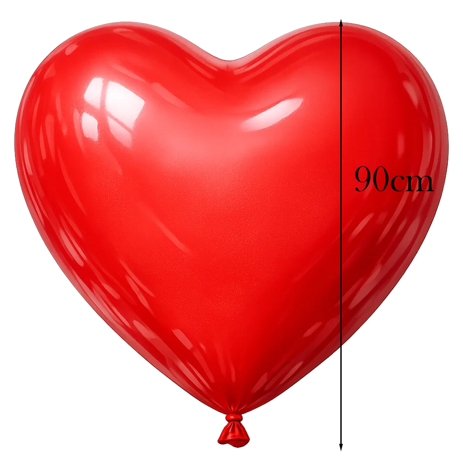 BALON LATEKSOWY SERCE 90CM