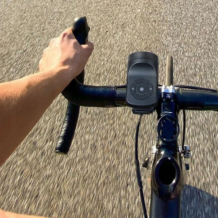 DZWONEK ROWEROWY ELEKTRONICZNY USB Z ALARMEM GŁOŚNY 120dB KLAKSON NA ROWER