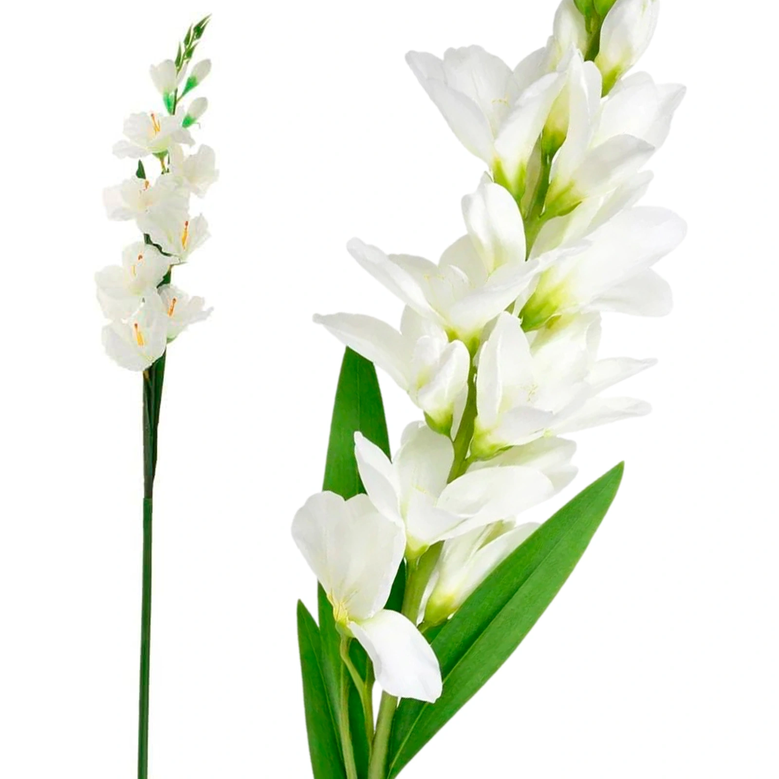 FREZJA SZTUCZNA POJEDYNCZA 90CM (kwiat 7-3 cm)