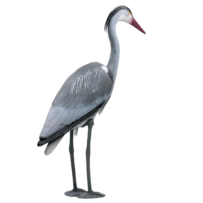 FIGURA FIGURKA OGRODOWA DO OGRODU PTAK CZAPLA OZDOBNA STOJĄCA DEKORACJA XXL