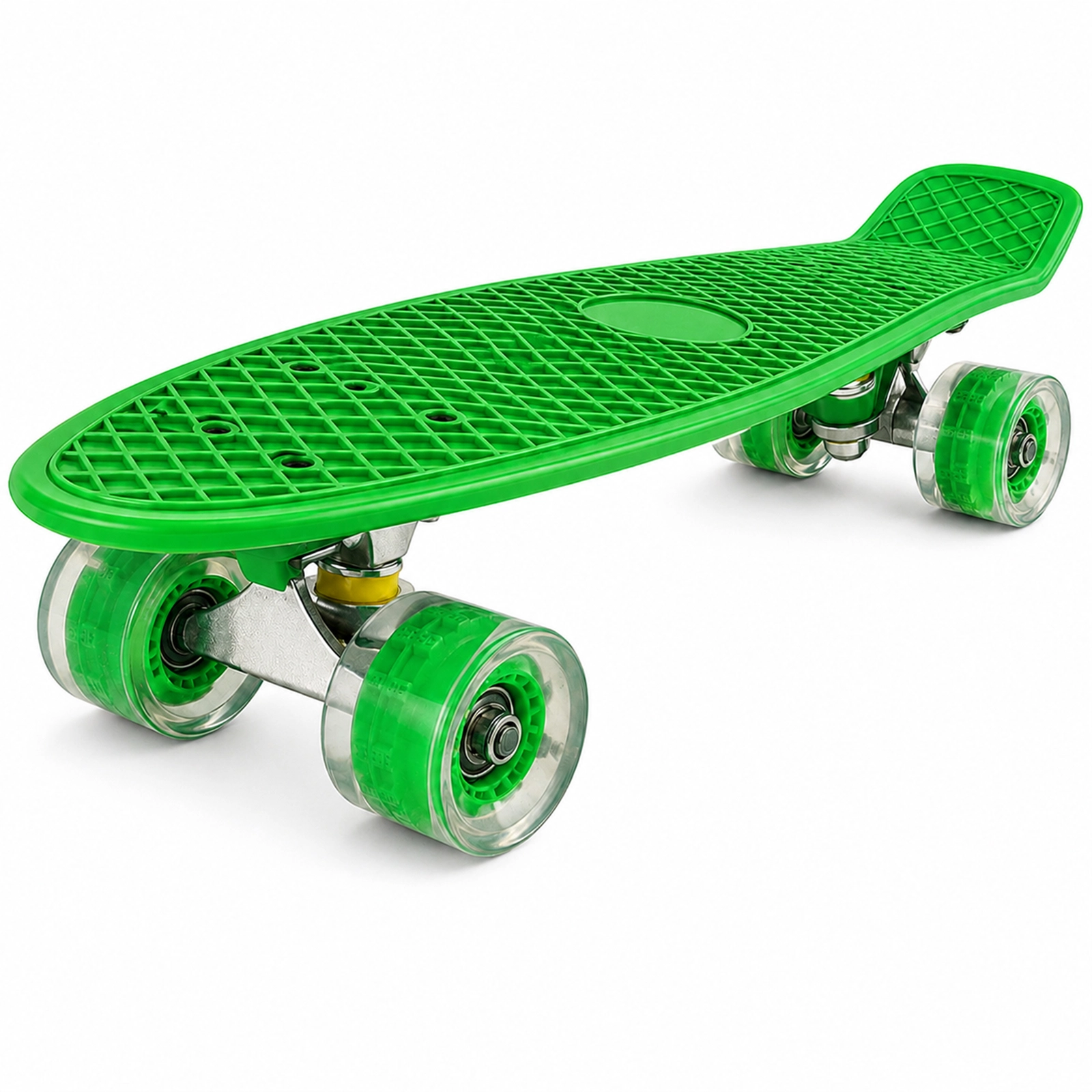 FISZKA DESKOROLKA FISHBOARD DLA DZIECKA ŚWIECĄCE KOŁA LED 56x15CM 82A RGB