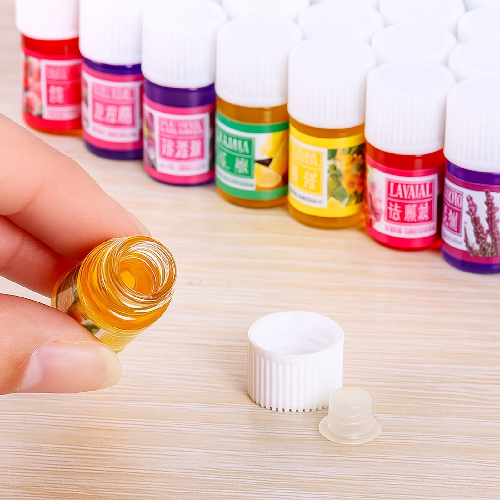 OLEJKI ZAPACHOWE DO AROMATERAPII 12szt 3ml