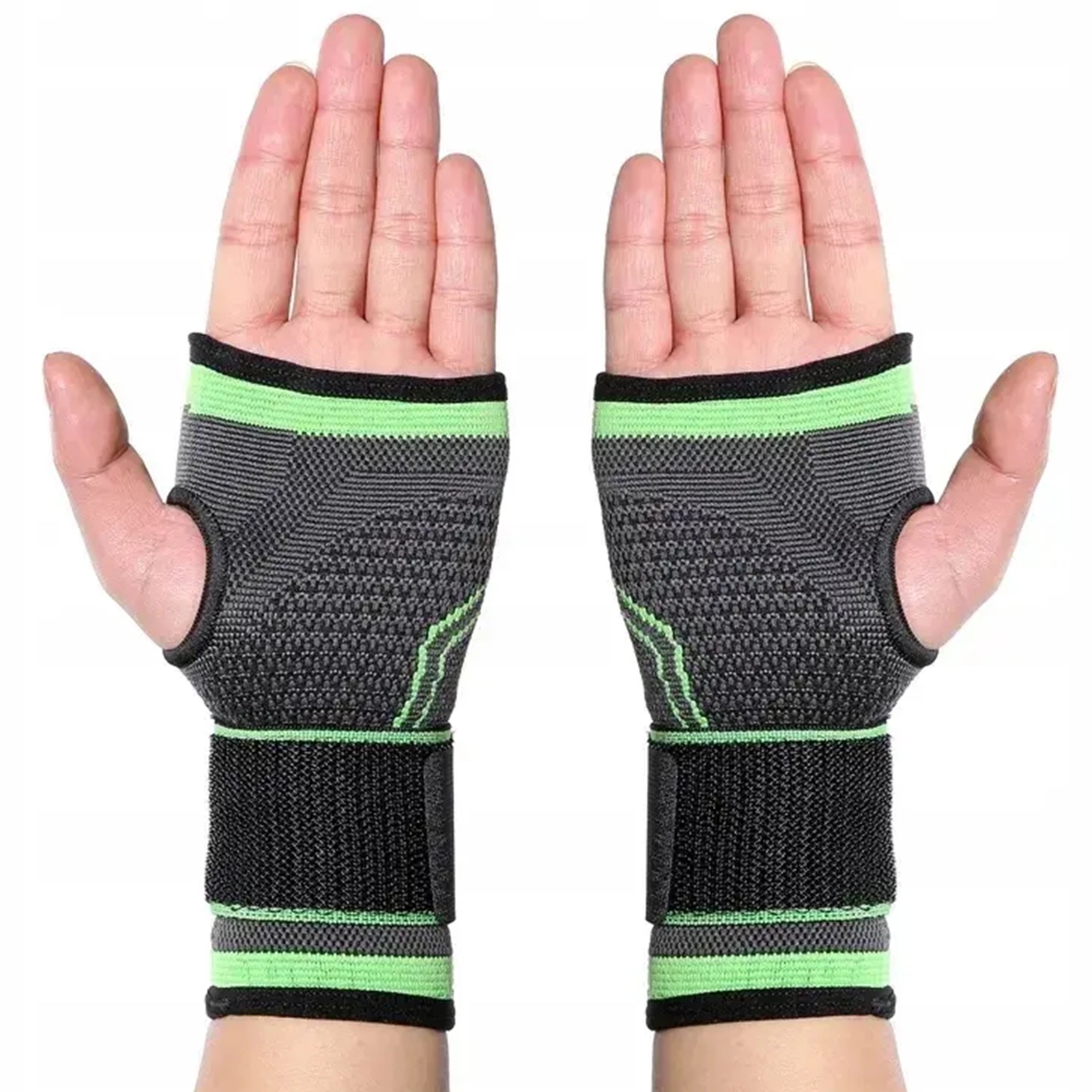 OPASKA STABILIZATOR ŚCIĄGACZ NA NADGARSTEK ORTEZA RĘKI SPORTOWA Z TAŚMĄ