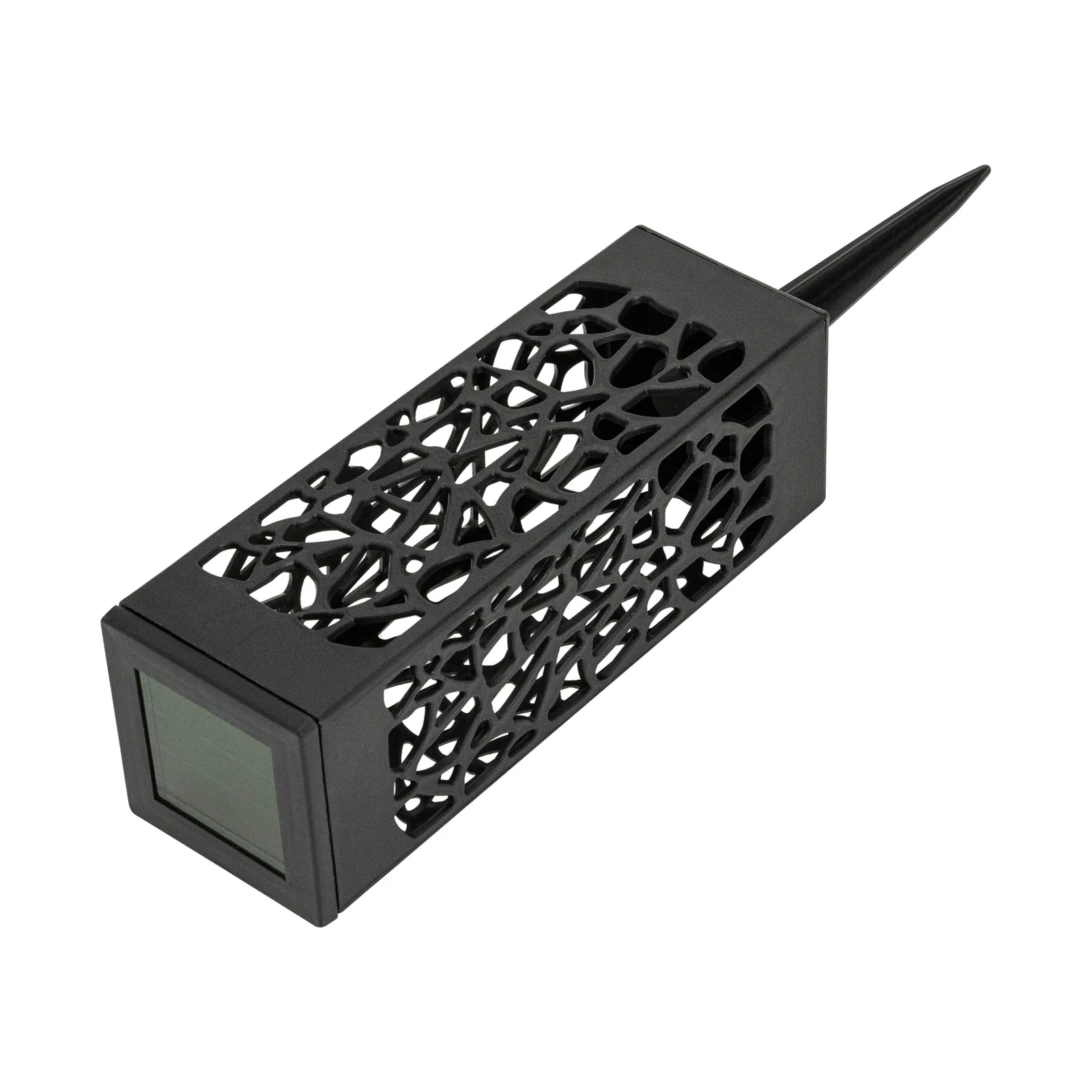 LAMPA LAMPKA SOLARNA OGRODOWA AŻUROWA LED LAMPION OZDOBNA WBIJANA SŁUPEK