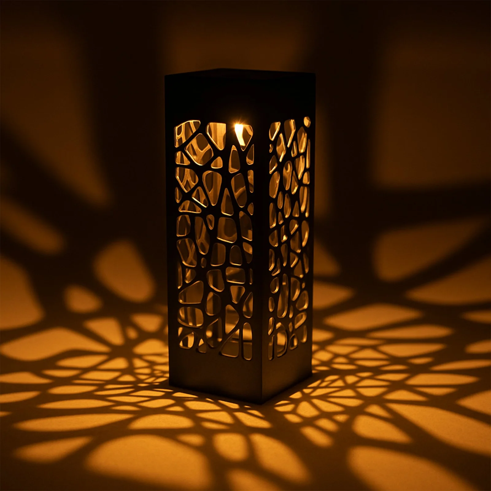 LAMPA LAMPKA SOLARNA OGRODOWA AŻUROWA LED LAMPION OZDOBNA WBIJANA SŁUPEK
