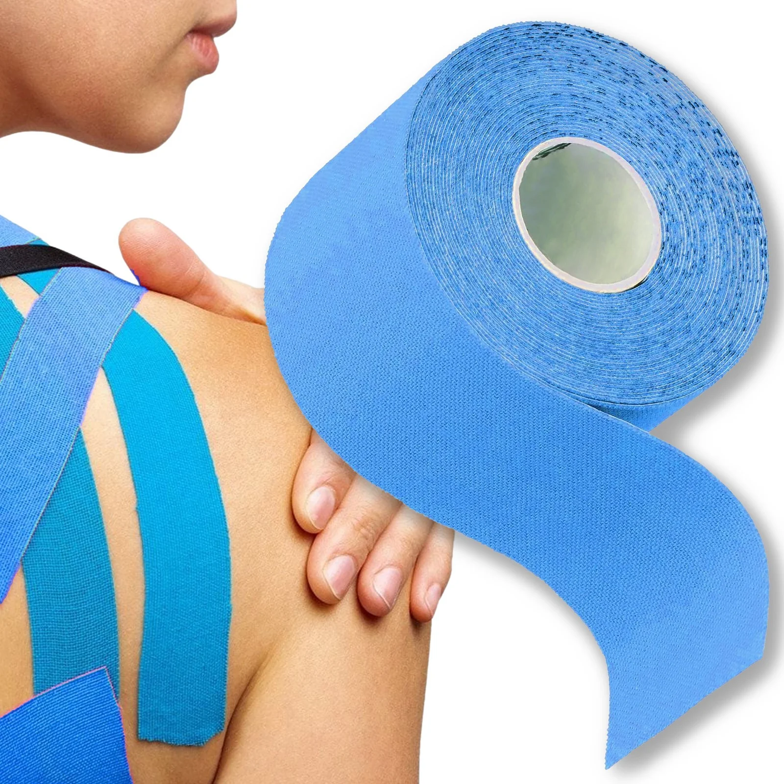 TAŚMA KINEZJOLOGICZNA TEJPY PLASTRY TAPE KINESIOTAPING 5M TEJP TAPINGU