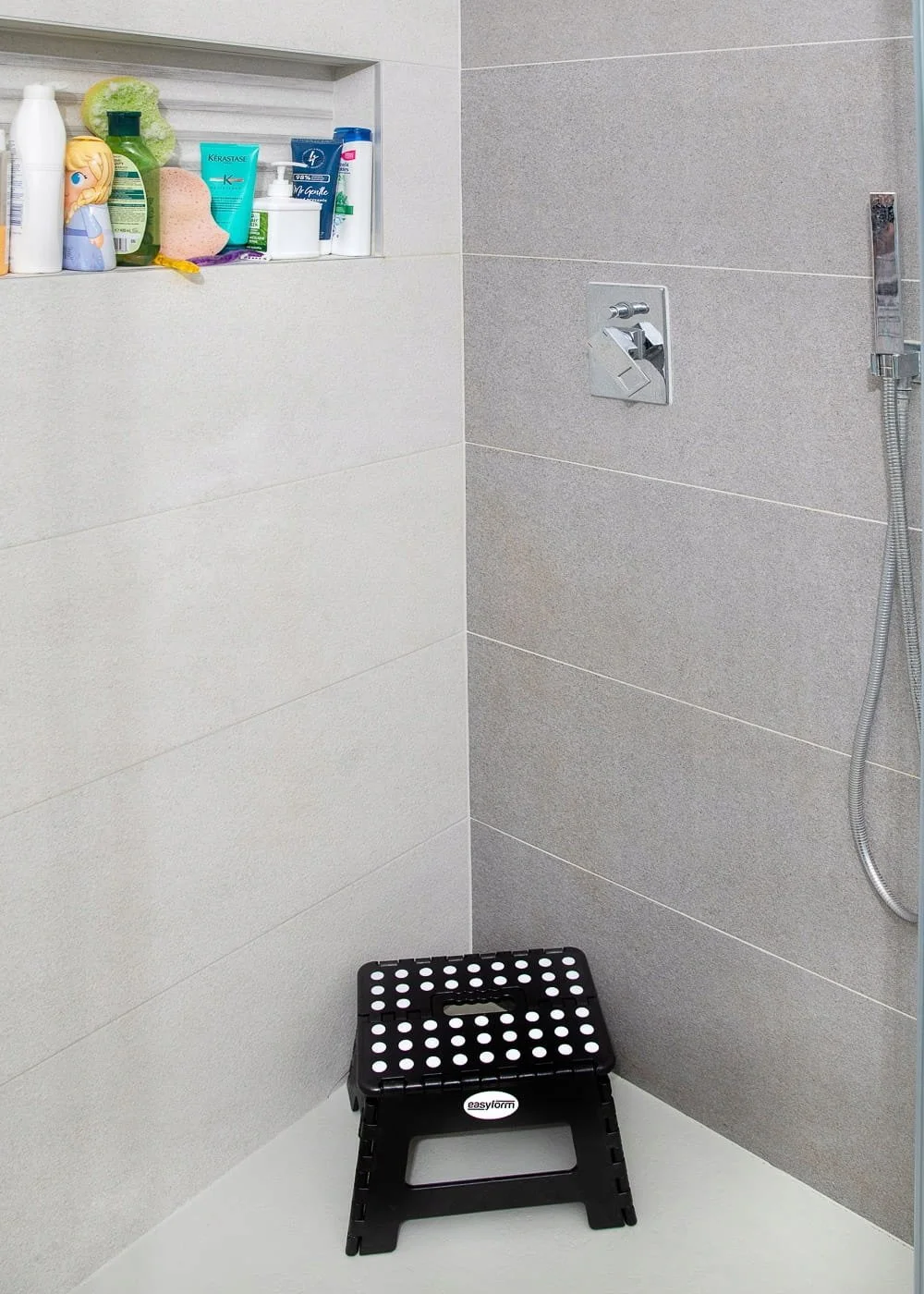 EASYFORM TABORET STOŁEK SKŁADANY 22CM - czarny