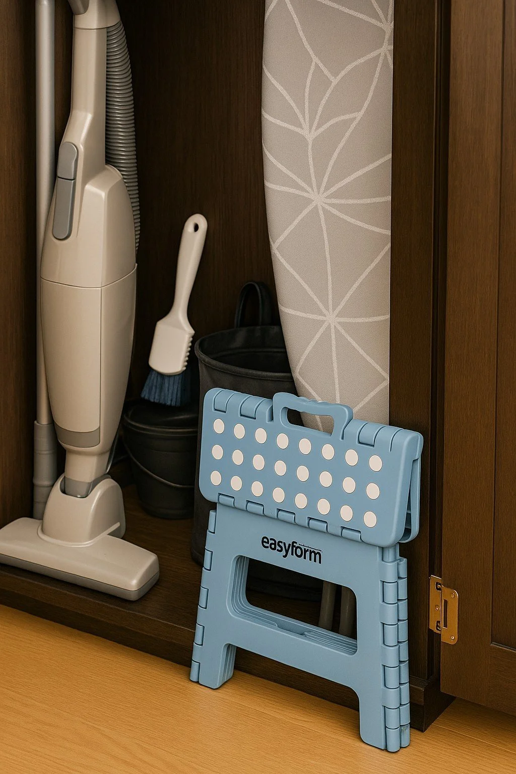 EASYFORM TABORET STOŁEK SKŁADANY 22CM - niebieski