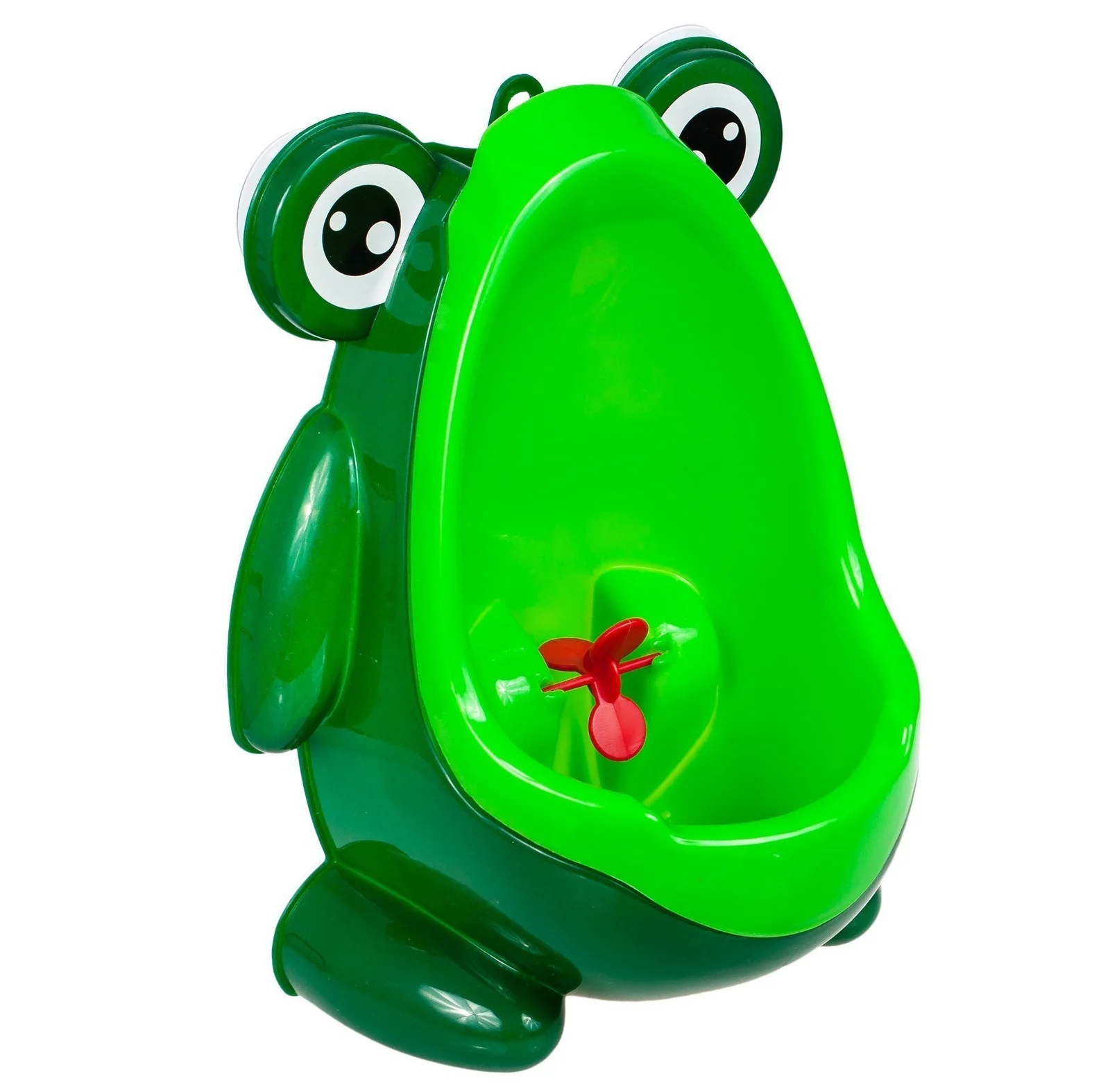 NOCNIK PISUAR WC MINI ŻABA - zielony
