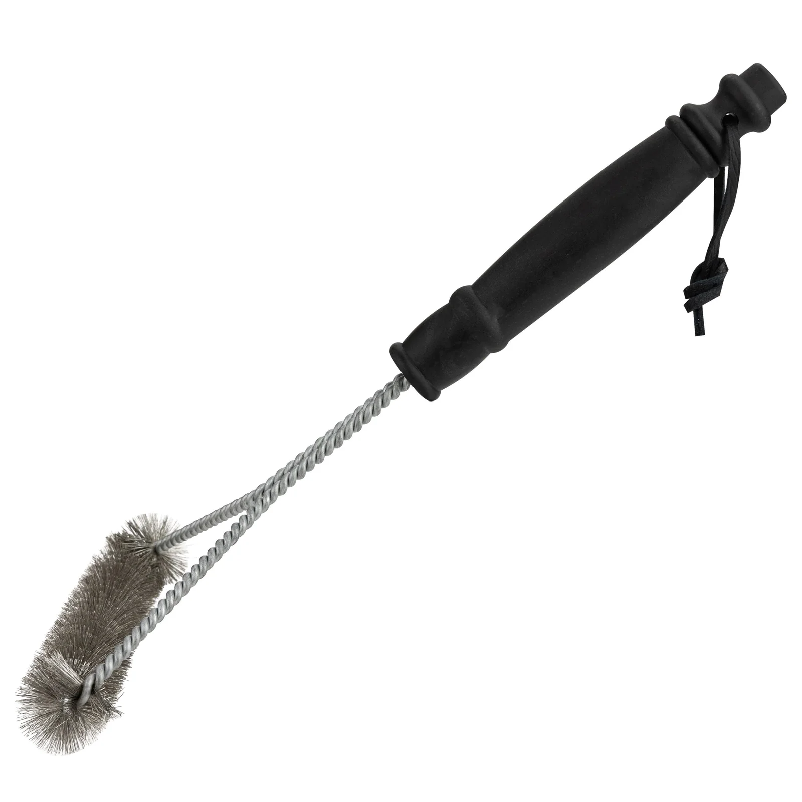 SZCZOTKA CZYŚCIK DO GRILLA CZYSZCZENIA RUSZTU BBQ DRUCIANY 30CM STALOWY