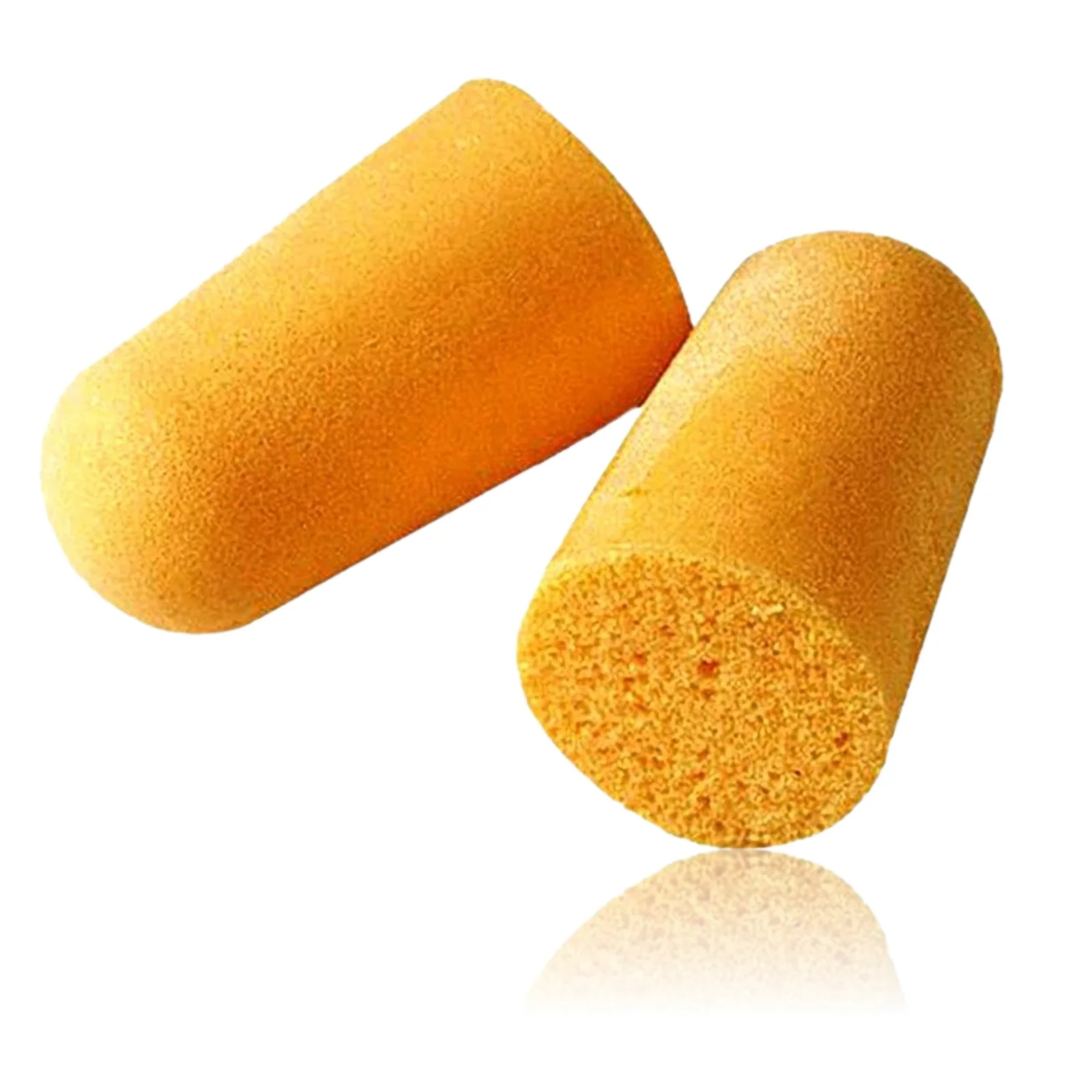 ZATYCZKI DO USZU STOPERY PIANKOWE - pomarańczowy