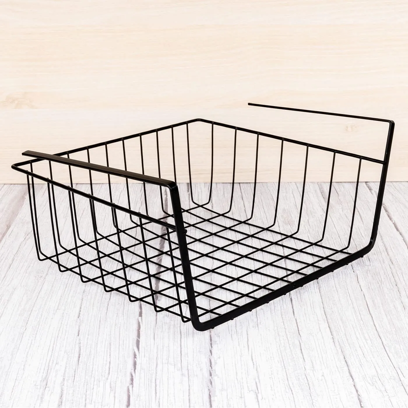 KOSZ KOSZYK PODWIESZANY POD PÓŁKĘ ORGANIZER WISZĄCY METALOWY LOFT 32x23CM