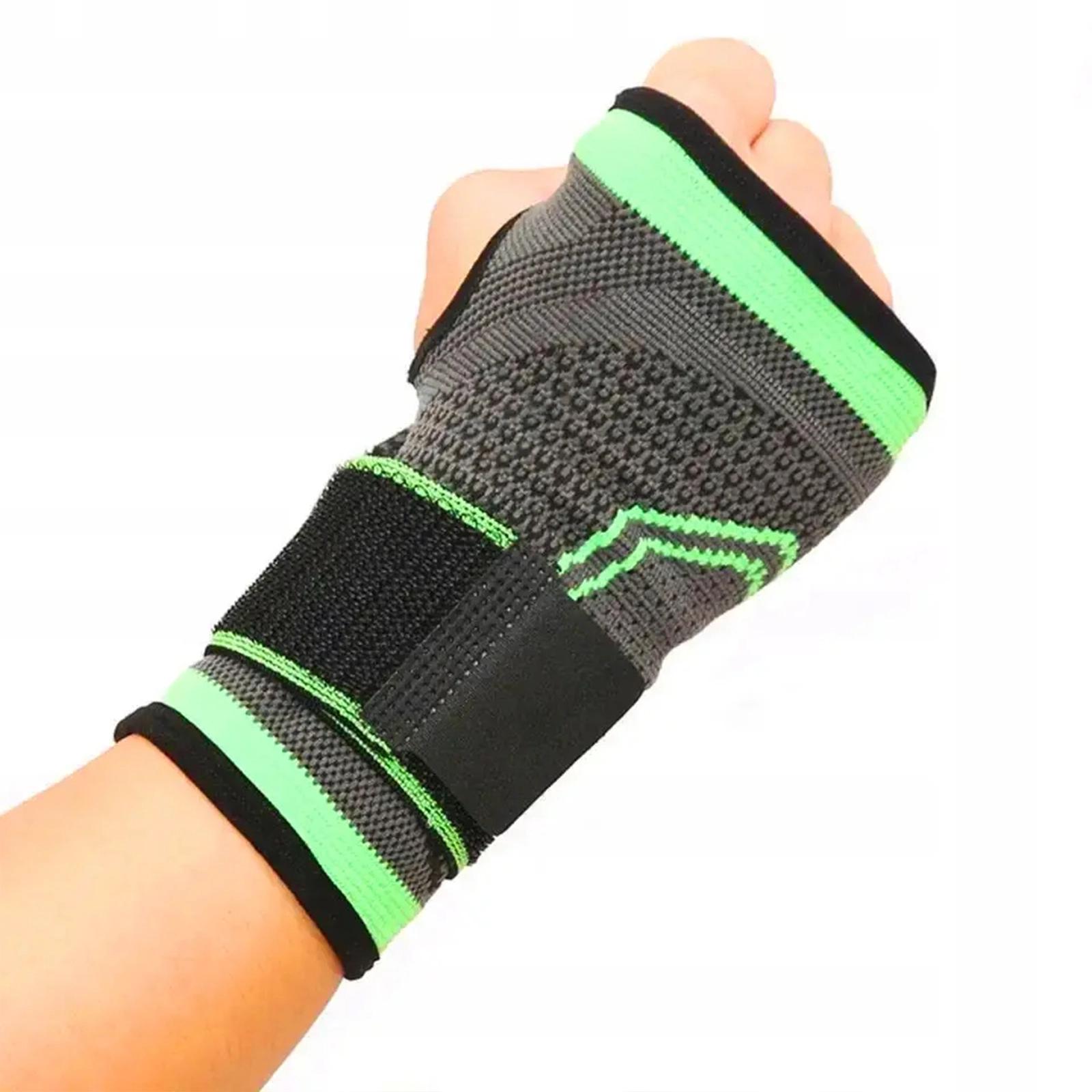 OPASKA STABILIZATOR ŚCIĄGACZ NA NADGARSTEK ORTEZA RĘKI SPORTOWA Z TAŚMĄ