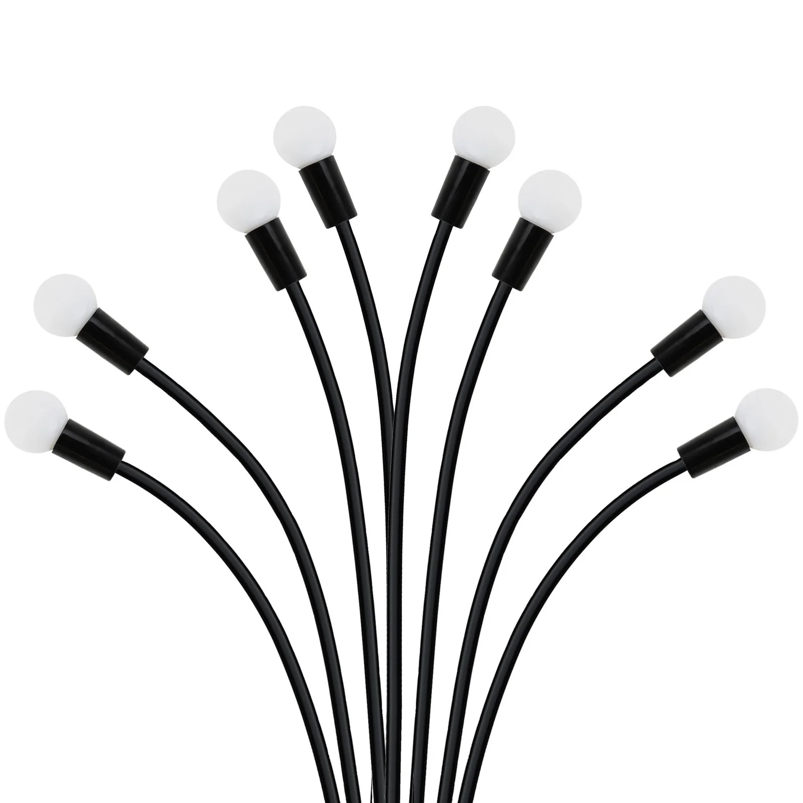 LAMPA SOLARNA WBIJANA KULECZKI 8 LED LAMPKA OGRODOWA KULE KULKI DEKORACJA