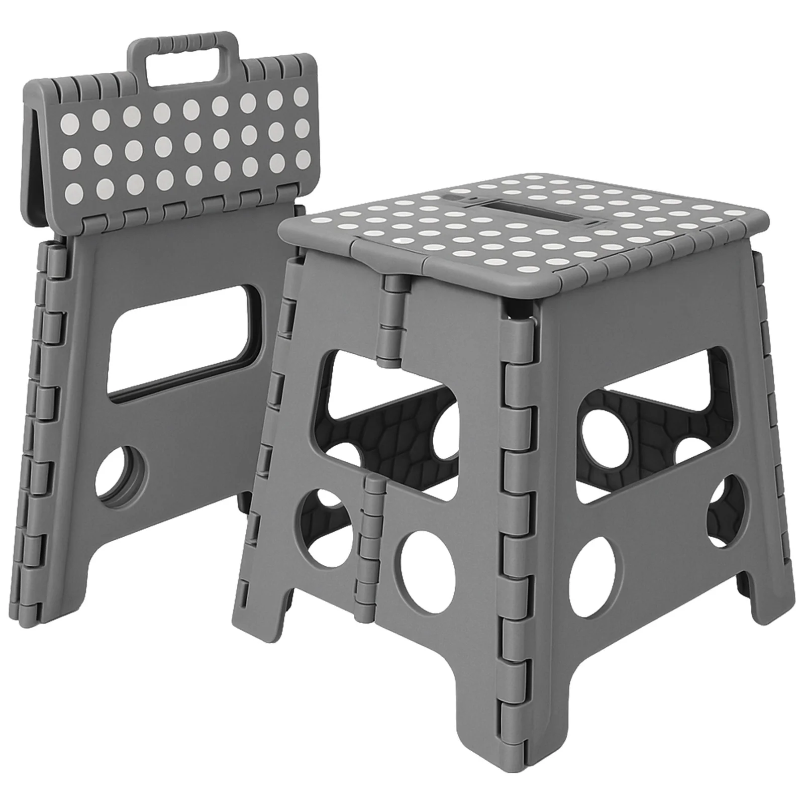 EASYFORM TABORET STOŁEK SKŁADANY 32CM - szary