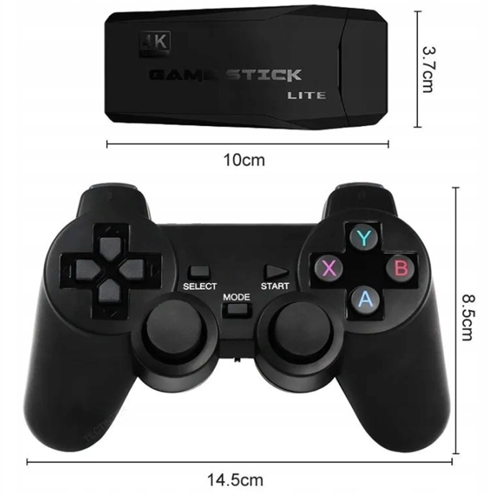 KONSOLA RETRO 10000 GIER 4K HDMI GRA PRZENOŚNA TELEWIZYJNA TV ZESTAW 2 PADY