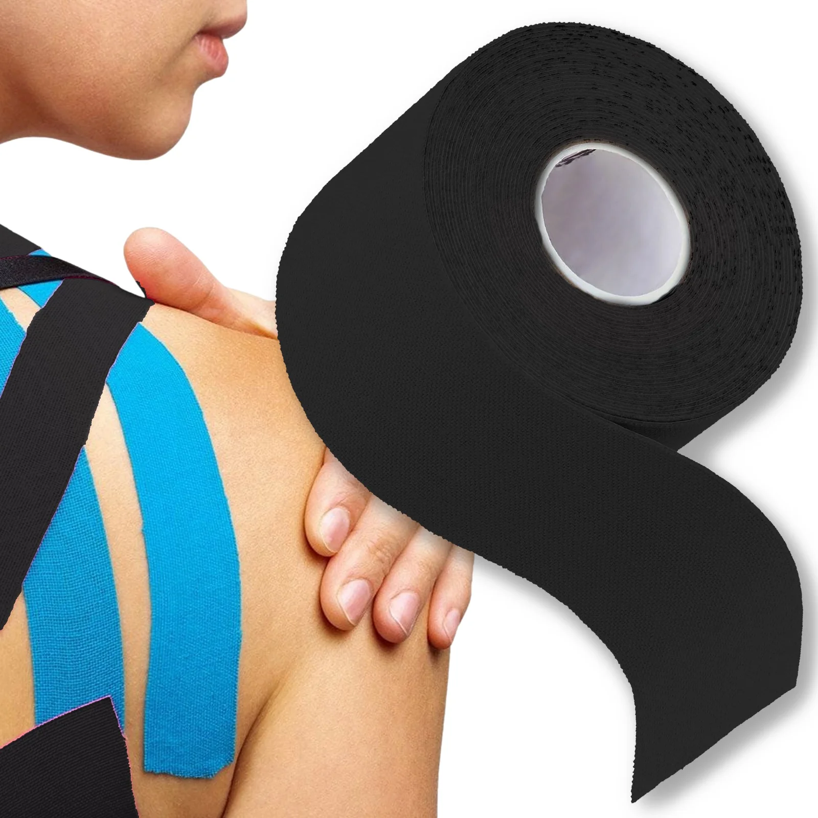 TAŚMA KINEZJOLOGICZNA TEJPY PLASTRY TAPE KINESIOTAPING 5M TEJP TAPINGU