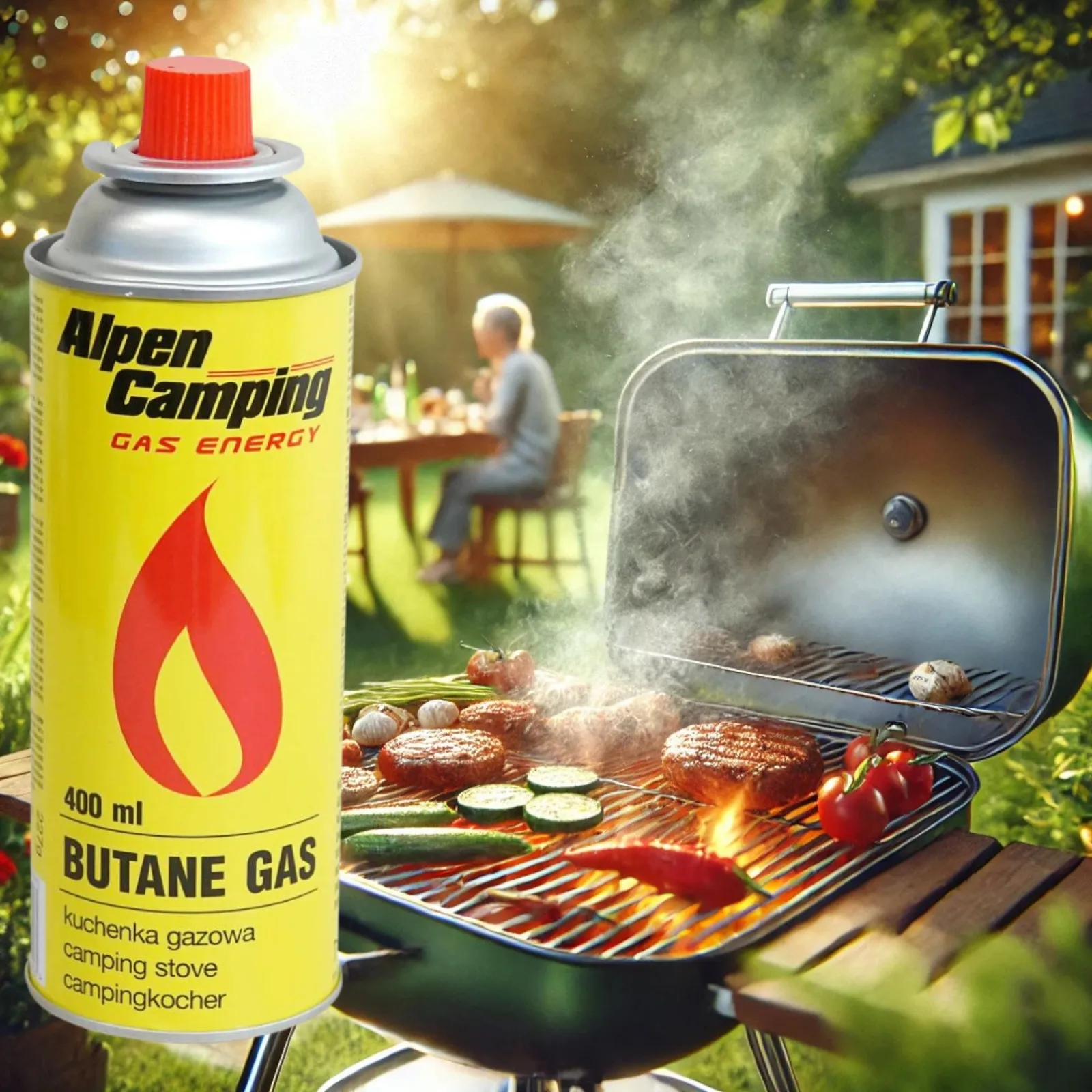 ALPEN CAMPING KARTUSZ WKŁAD GAZOWY 400ml