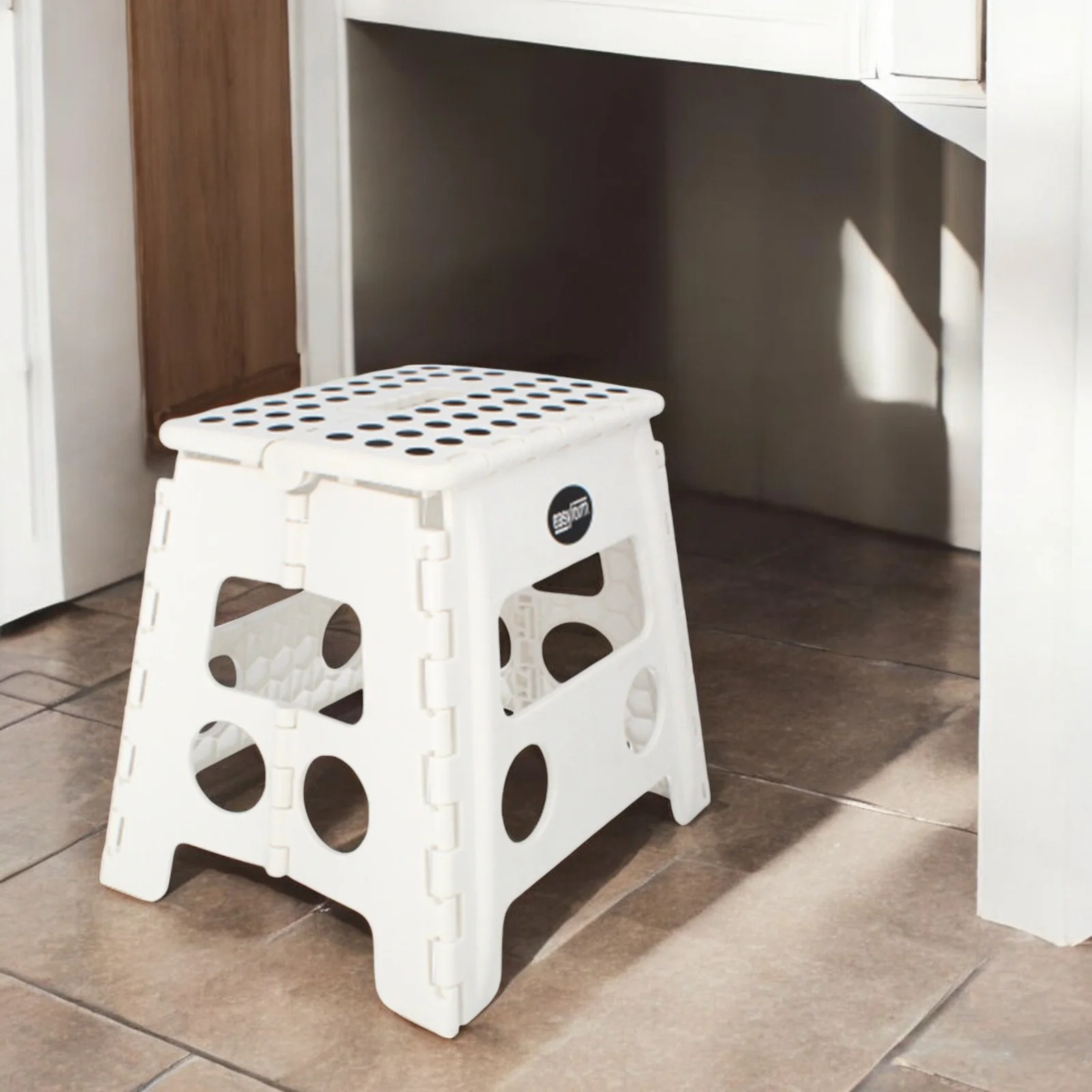 EASYFORM TABORET STOŁEK SKŁADANY 32CM - biały