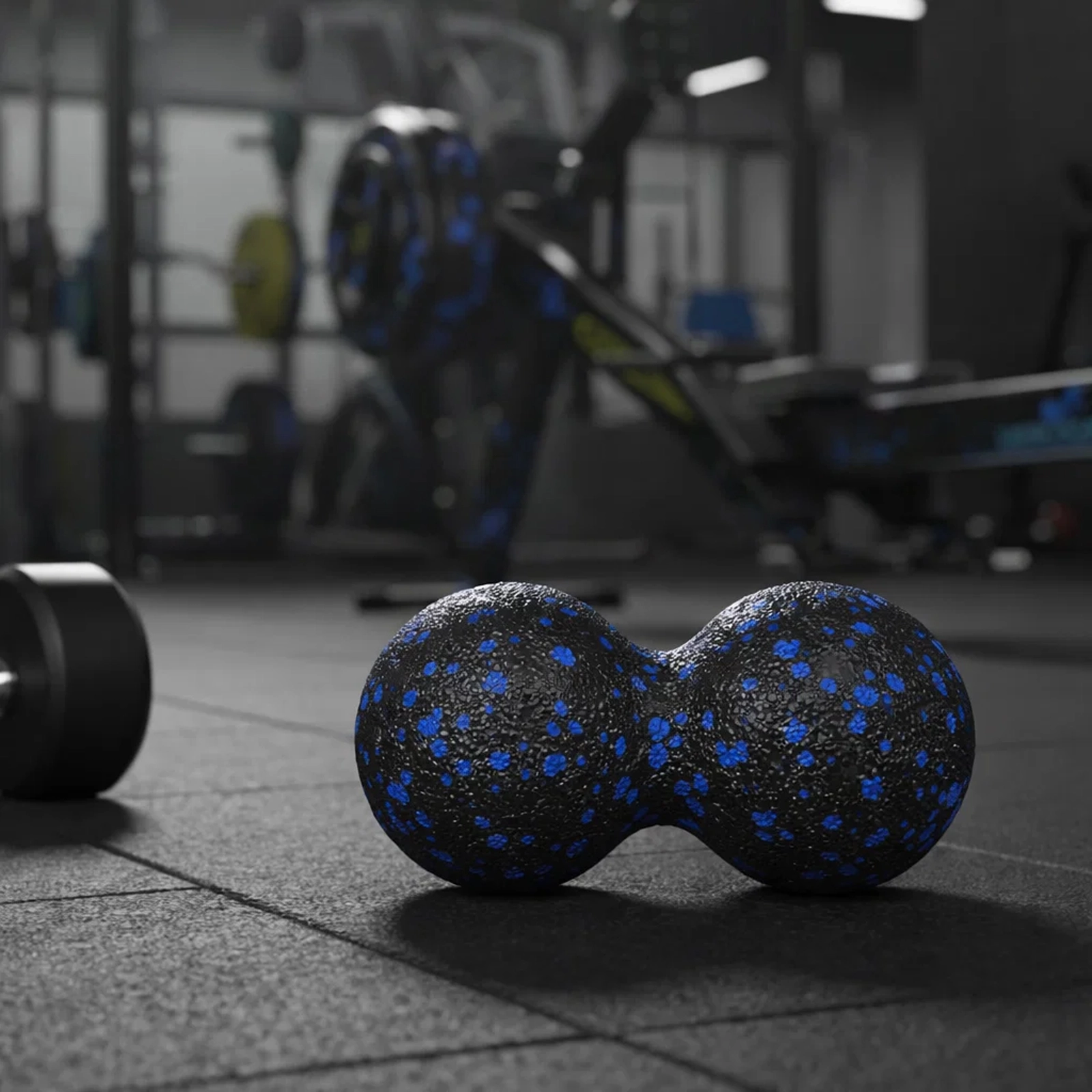 PIŁKA PODWÓJNA PIŁECZKA DO MASAŻU ROLLER MIĘŚNI EPP ŚREDNIO TWARDA 16CM