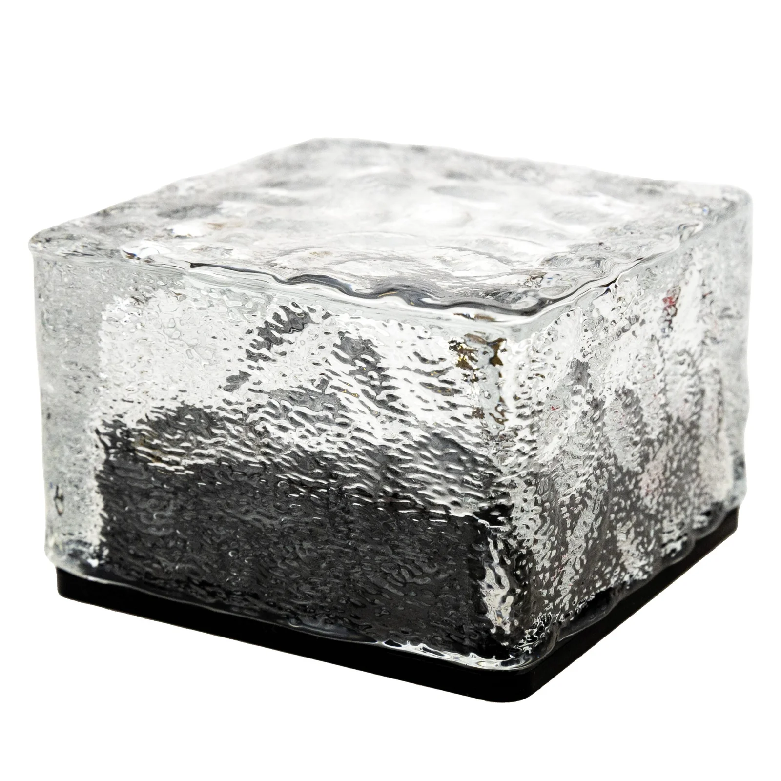 LAMPA OGRODOWA SOLARNA LED NAJAZDOWA KOSTKA LODU BRUKOWA SZEŚCIAN 7x7cm